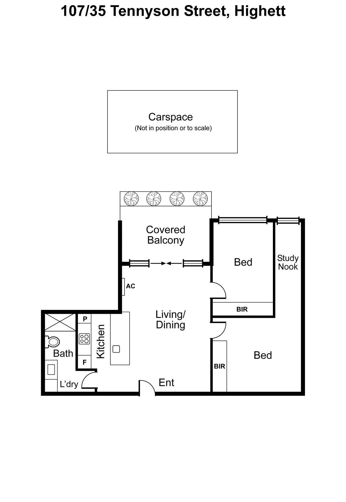 107/35 Tennyson Street, Highett VIC 3190 - Floorplan