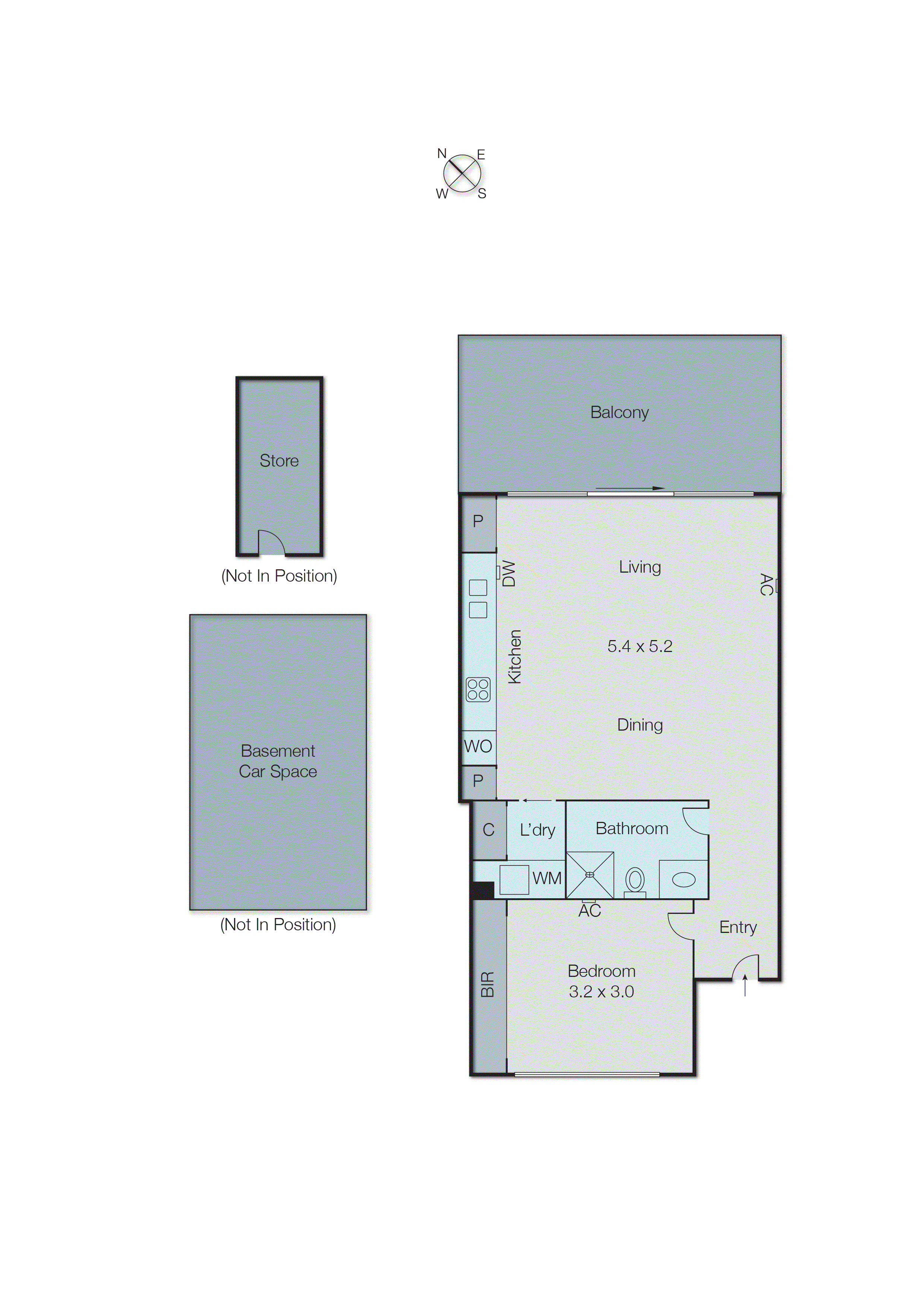 107/5 Foster Street, Aspendale VIC 3195 - Floorplan