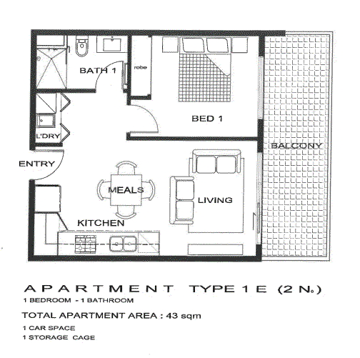 107/5 Sandbelt Close, Heatherton VIC 3202 - Floorplan