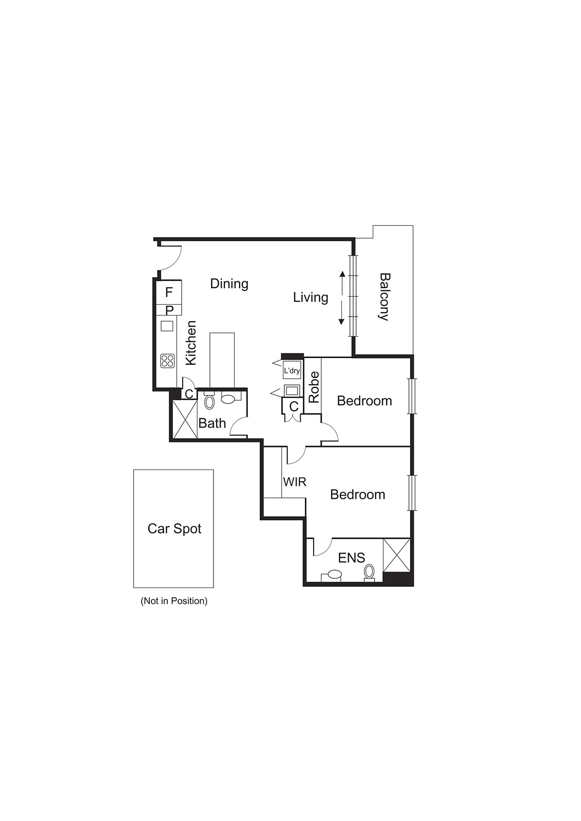 107/50 Southey Street, Elwood VIC 3184 - Floorplan
