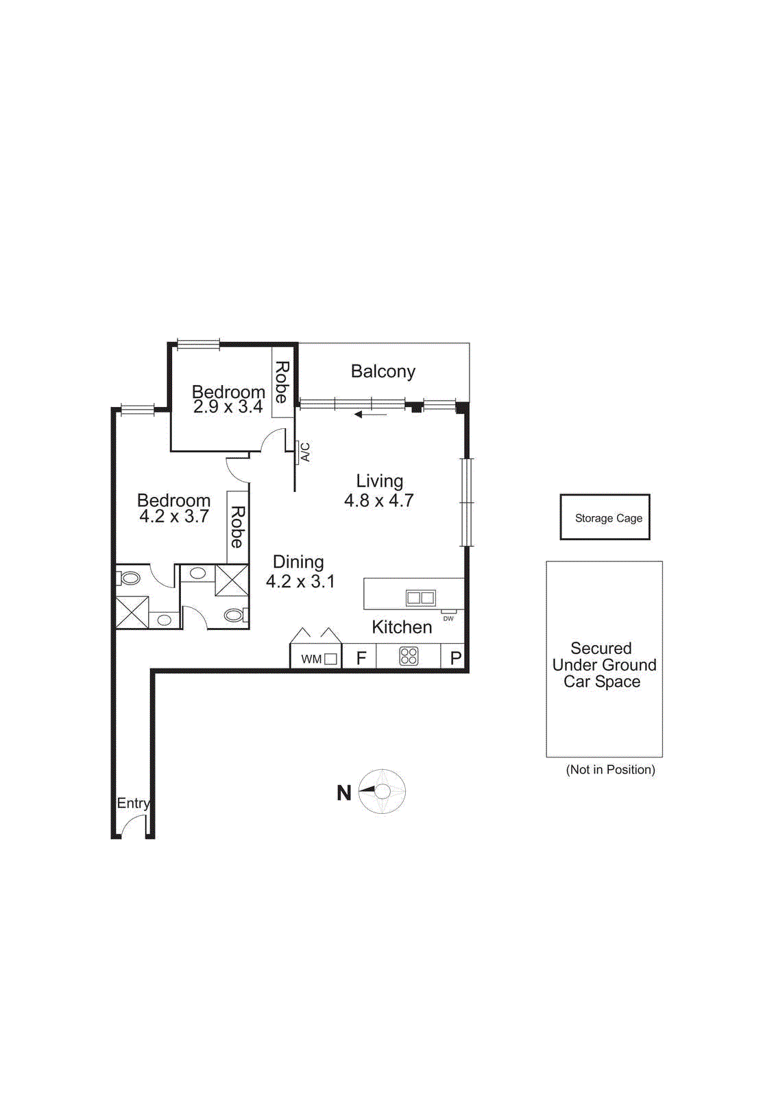 107/6-8 Blair Street, Bentleigh VIC 3204 - Floorplan