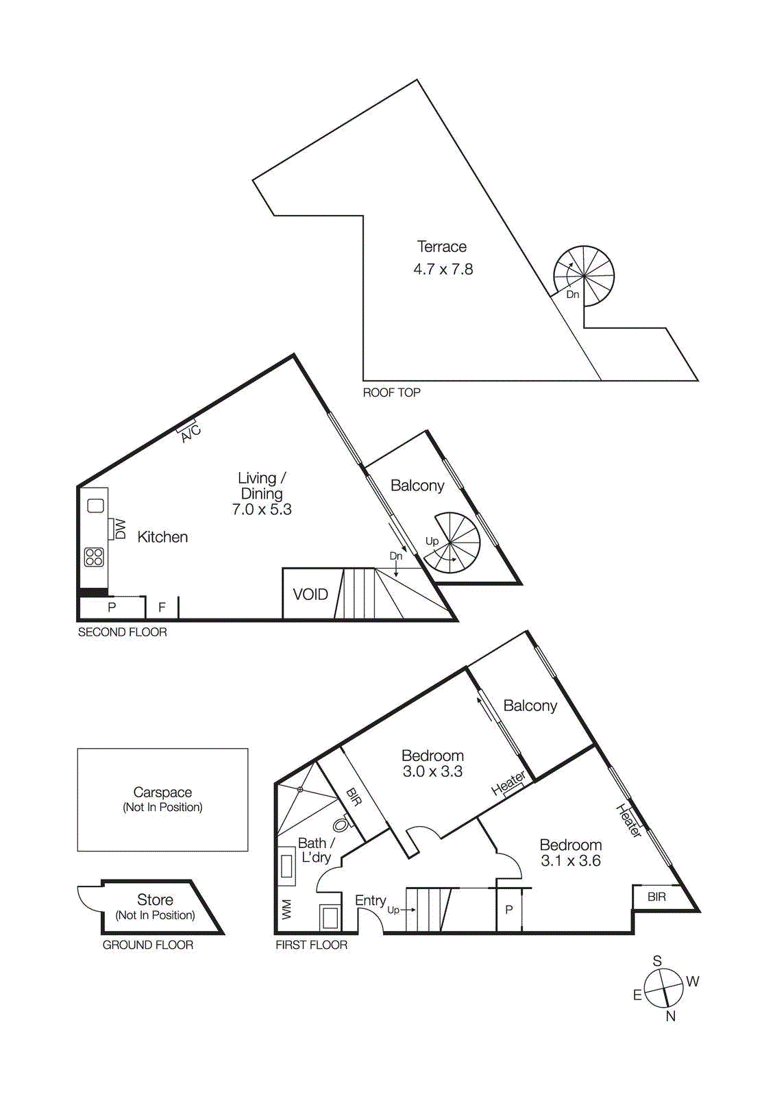 107/65 Grosvenor Street, Balaclava VIC 3183 - Floorplan