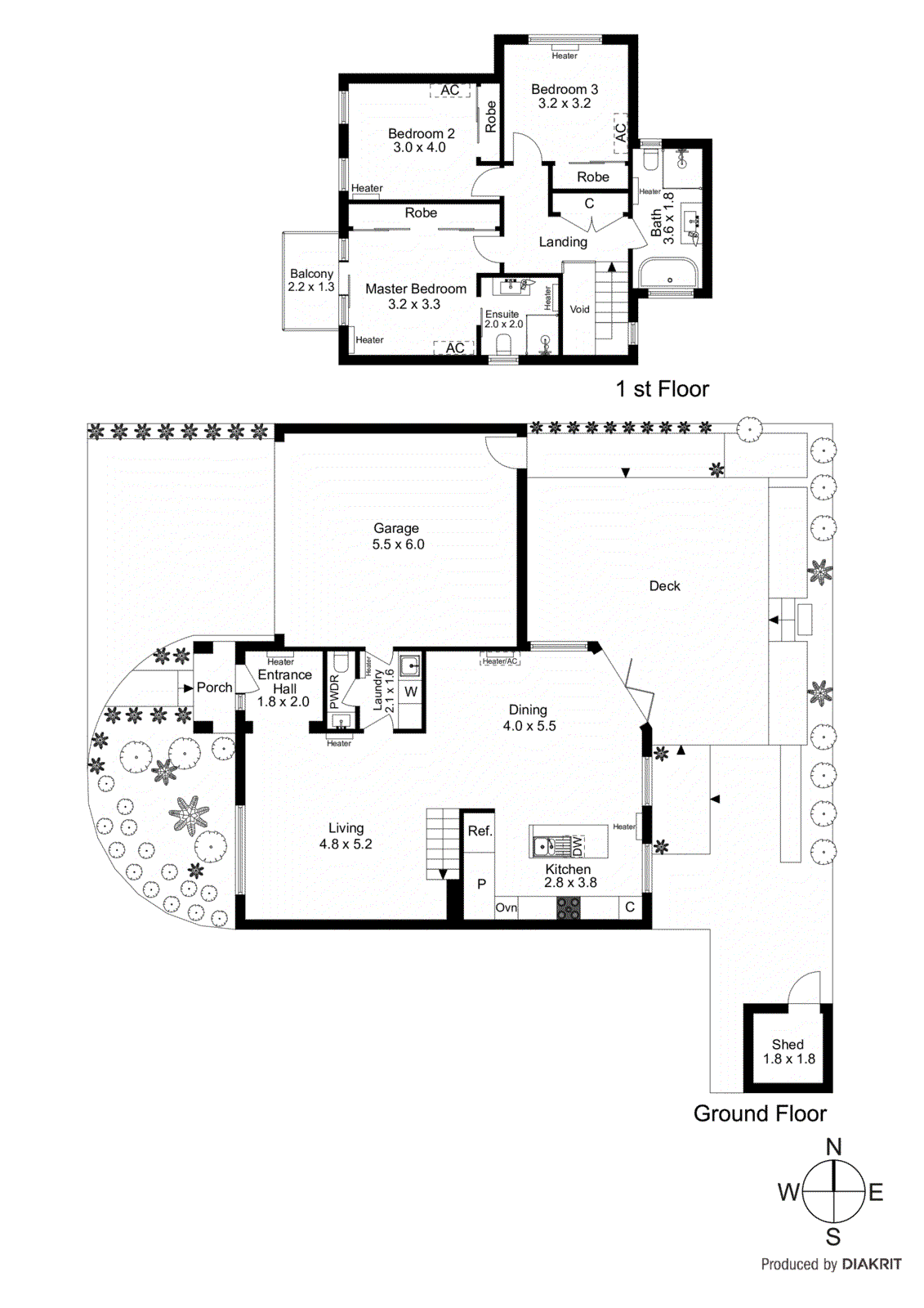 10/78 Fewster Road, Hampton VIC 3188 - Floorplan