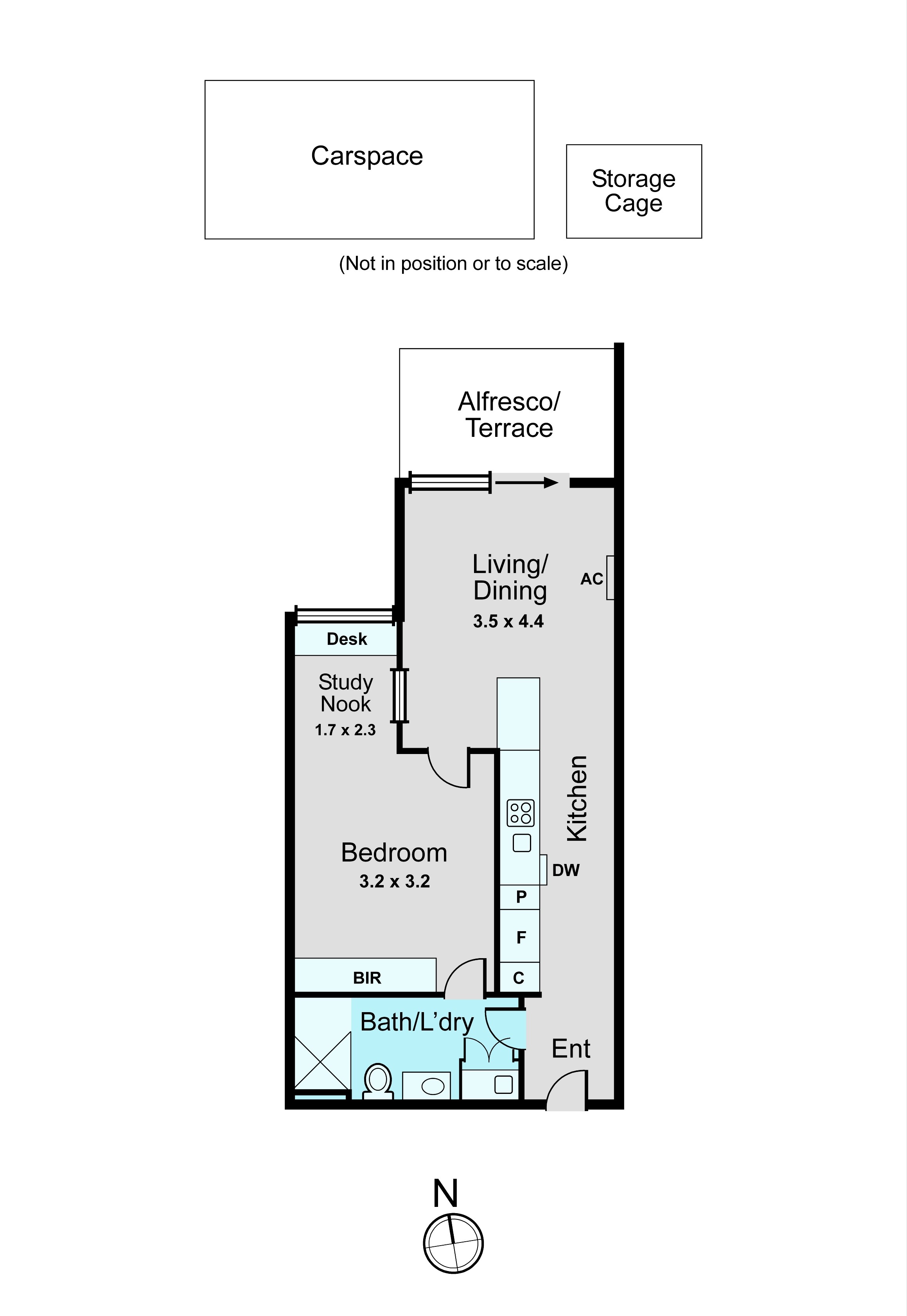 107/83-85 Drummond Street, OAKLEIGH VIC 3166 - Floorplan