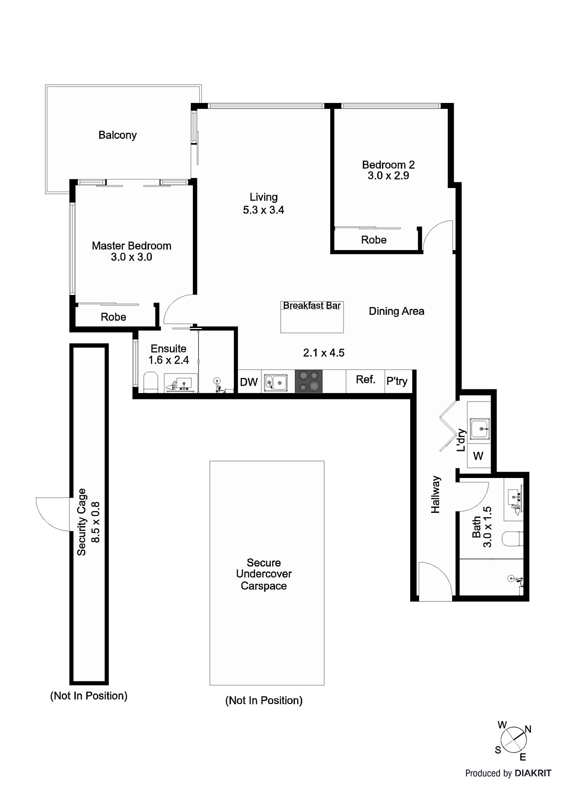 107/88 Bay Road, Sandringham VIC 3191 - Floorplan