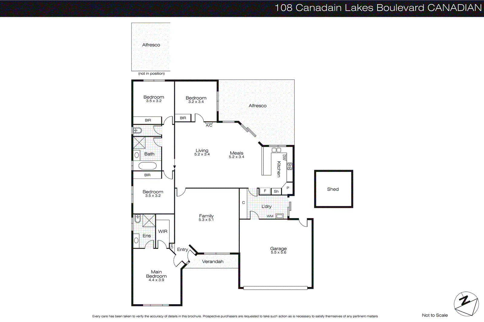 108 Canadian Lakes Boulevard, Canadian VIC 3350 - Floorplan