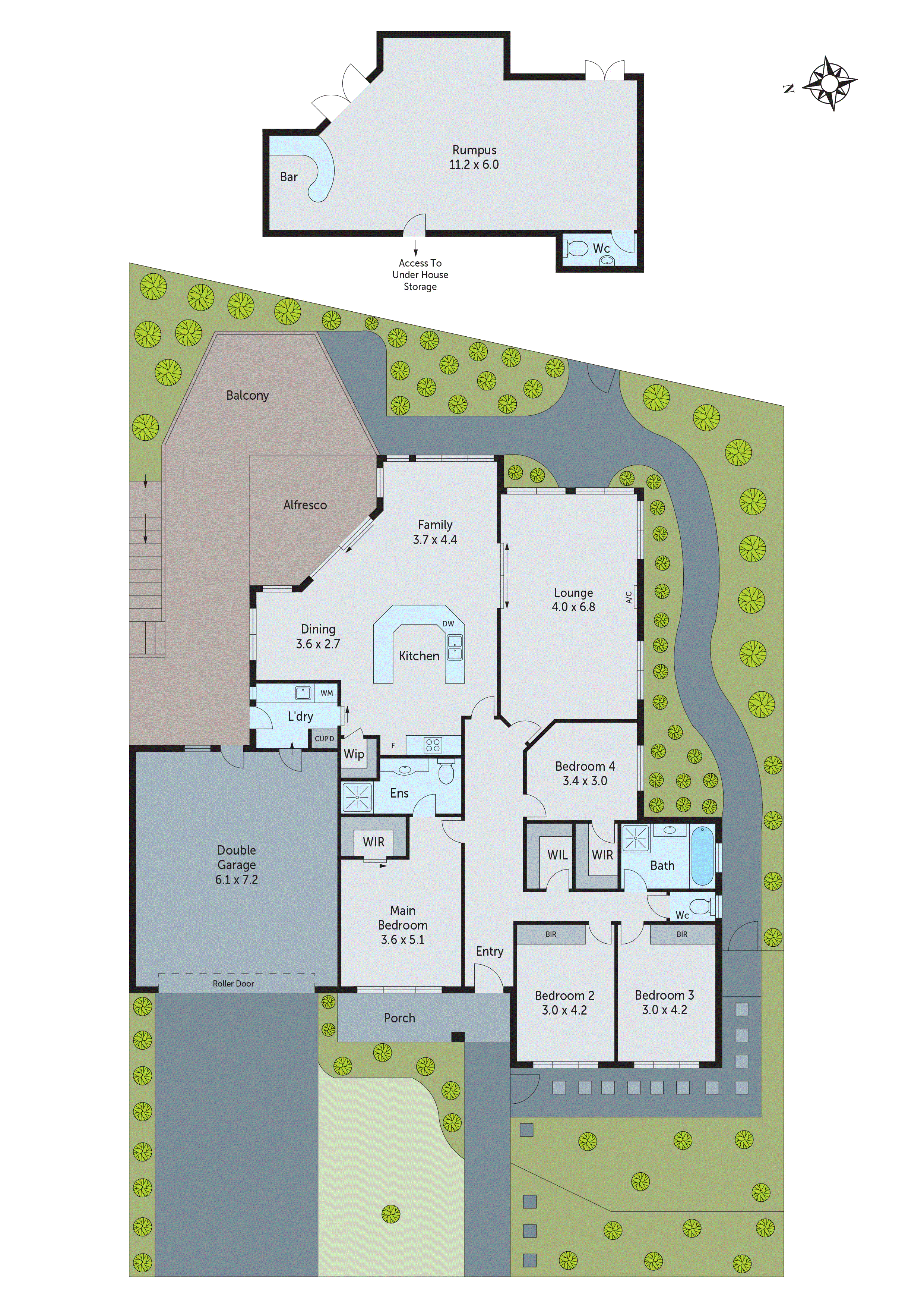 108 Grosvenor Drive, Wandana Heights VIC 3216 - Floorplan
