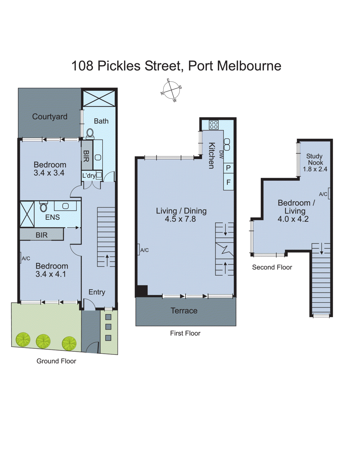 108 Pickles Street, South Melbourne VIC 3205 - Floorplan