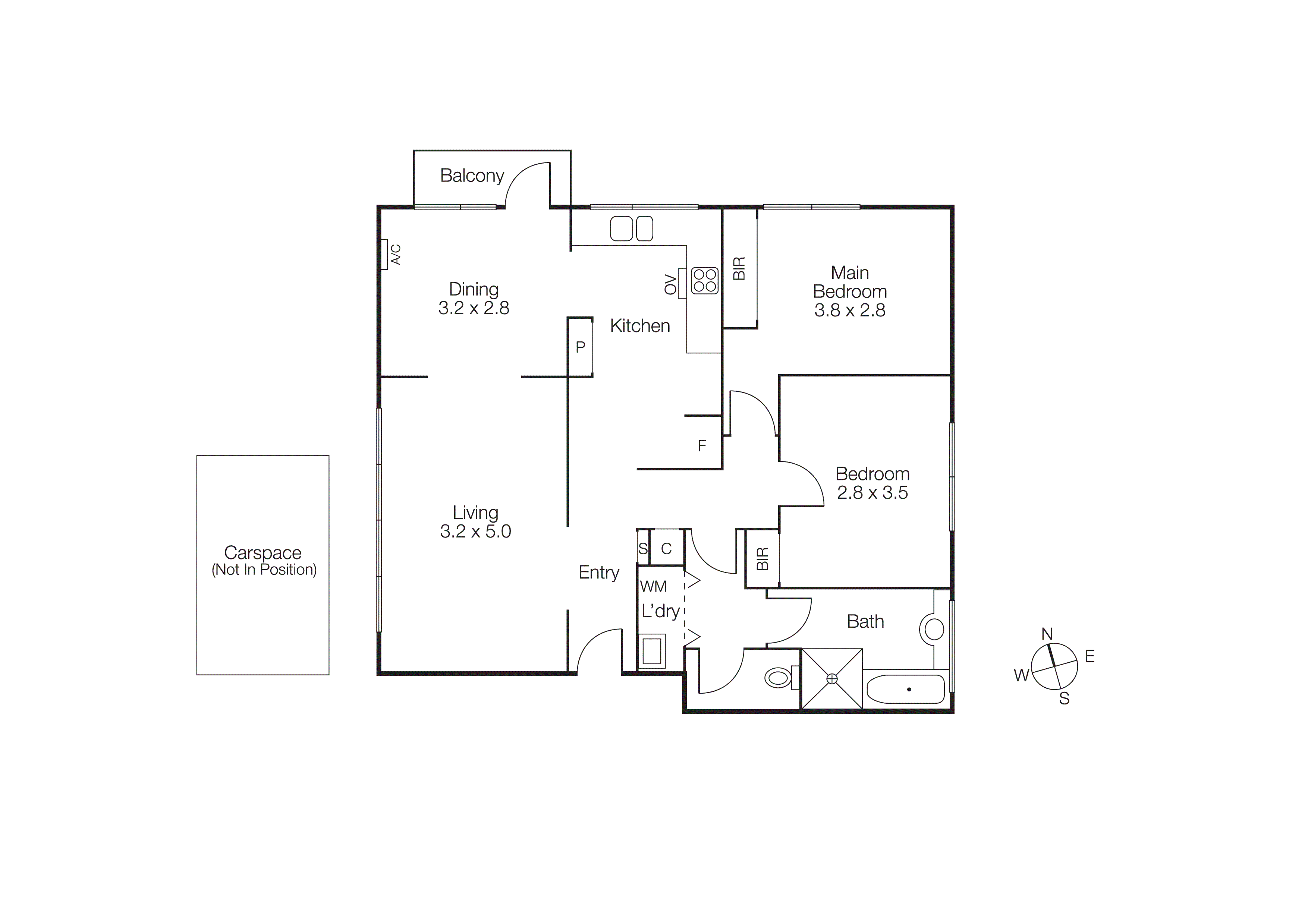 10/8 Robe Street, St Kilda VIC 3182 - Floorplan