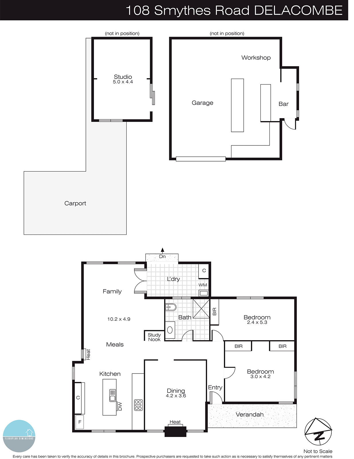 108 Smythes Road, Delacombe VIC 3356 - Floorplan