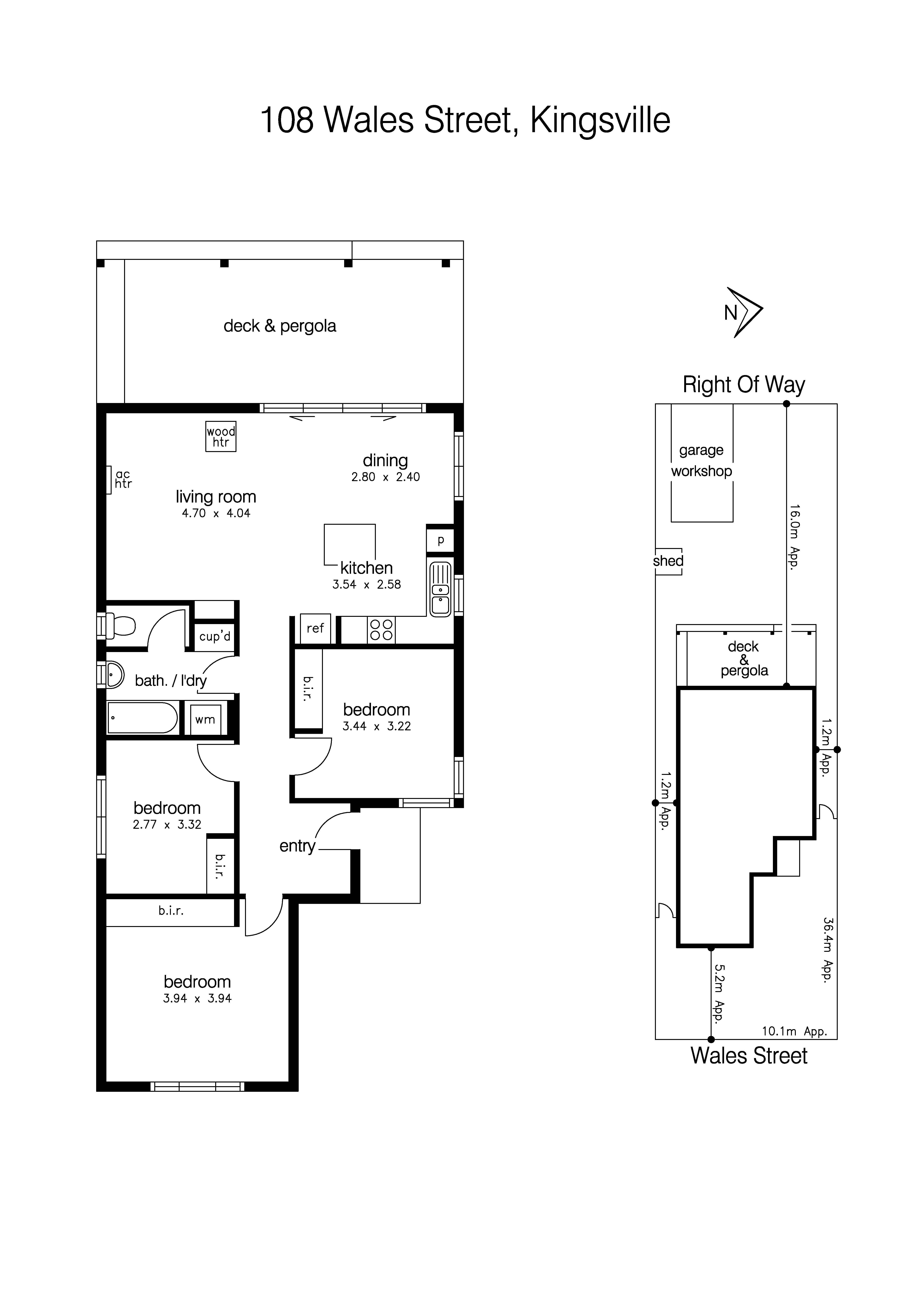 108 Wales Street, KINGSVILLE VIC 3012 - Floorplan