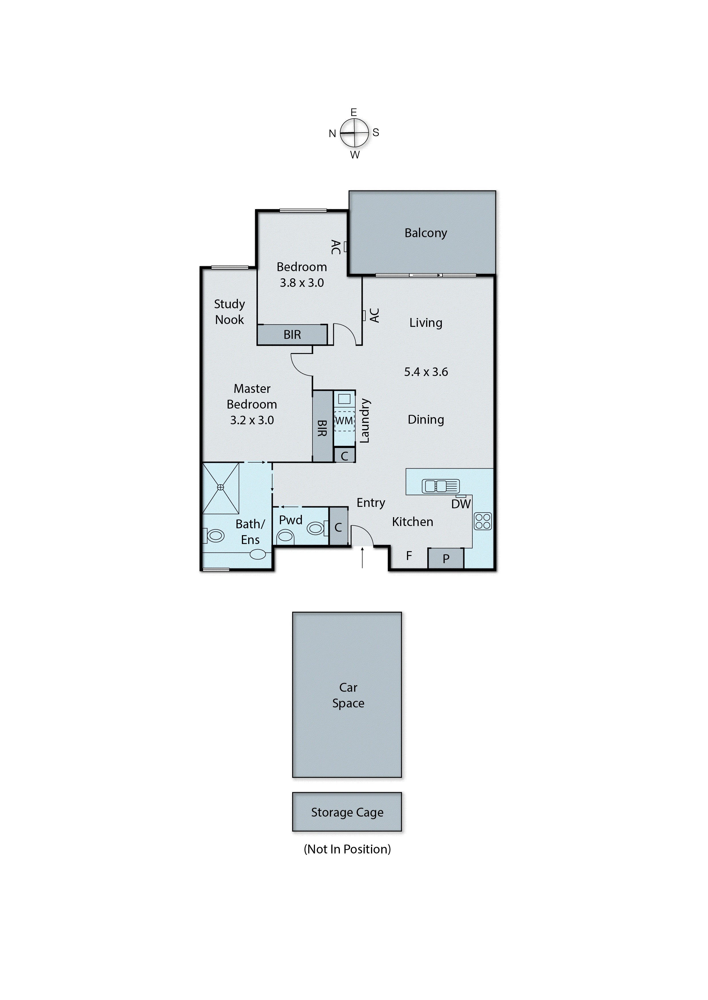 108/119 Mcdonald Street, Mordialloc VIC 3195 - Floorplan