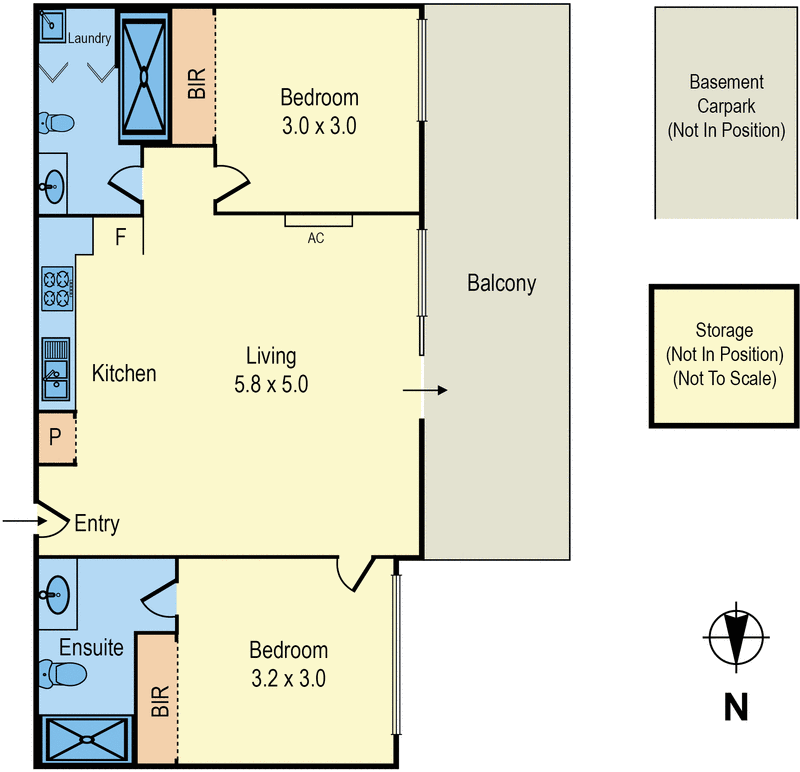 108/144 Collins Street, Mentone VIC 3194 - Floorplan