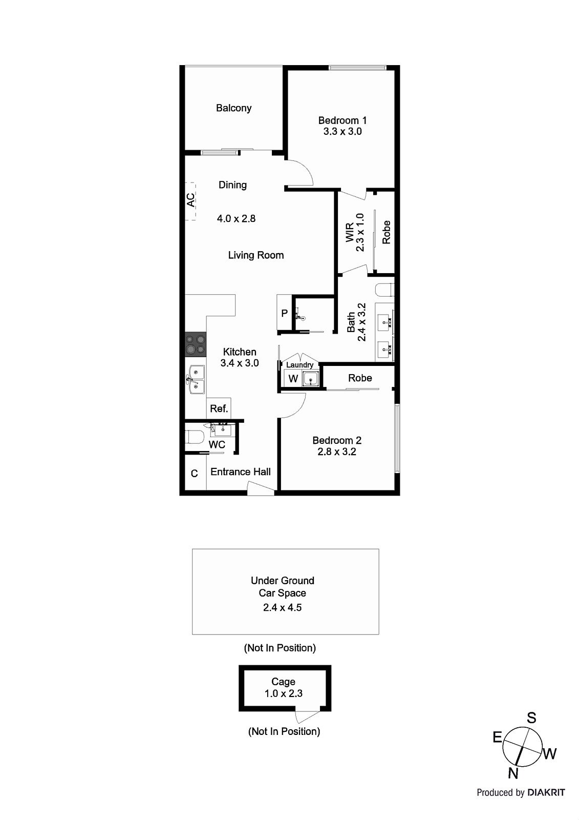 108/195 Station Street, Edithvale VIC 3196 - Floorplan