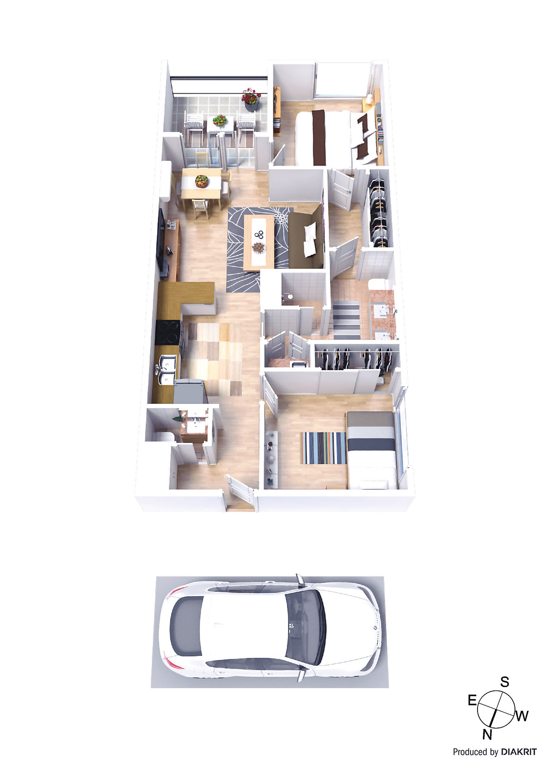 108/195 Station Street, Edithvale VIC 3196 - Floorplan