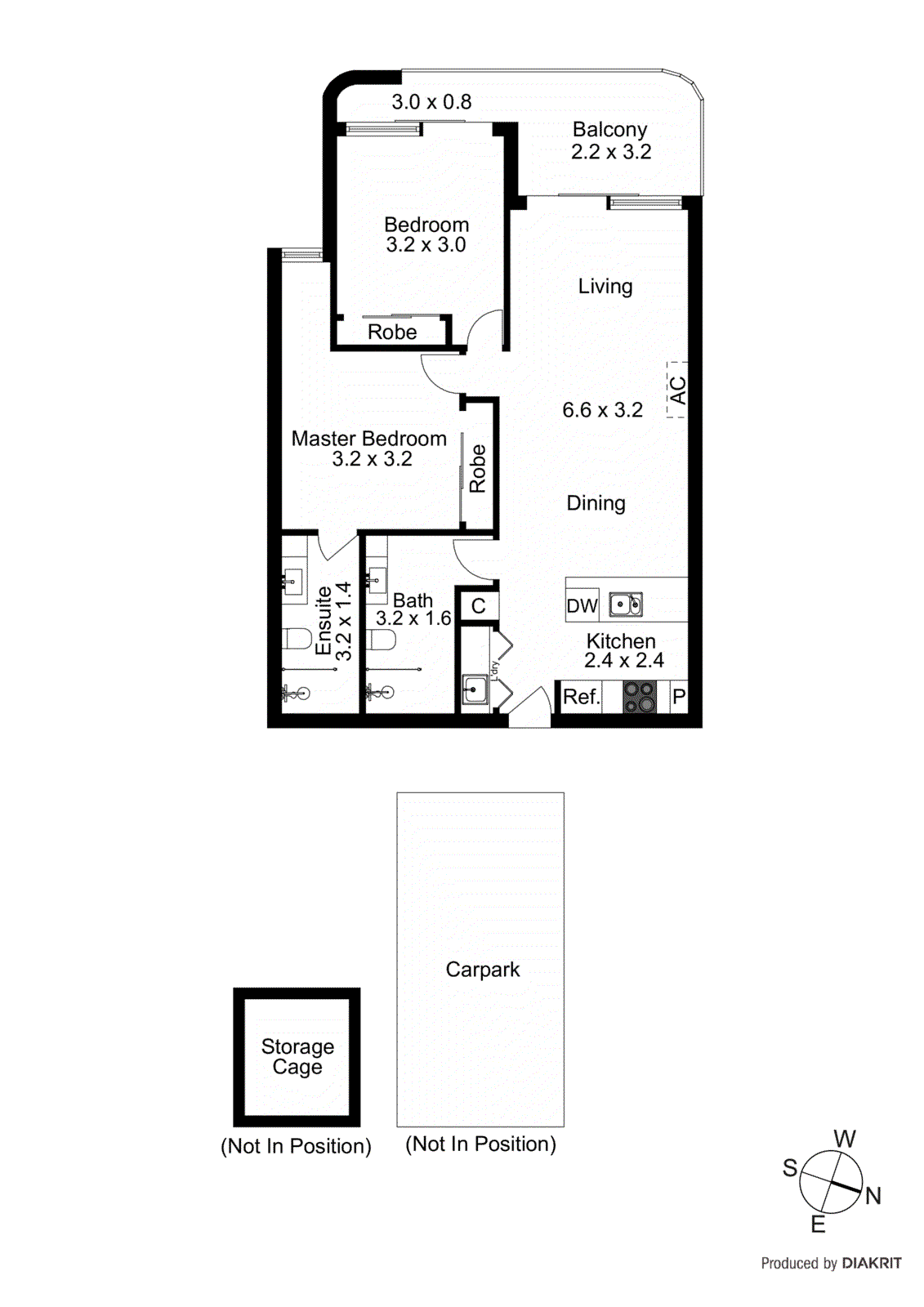 108/2-4 Littlewood Street, Hampton VIC 3188 - Floorplan