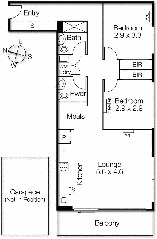 108/27-31 Herbert Street, St Kilda VIC 3182 - Floorplan