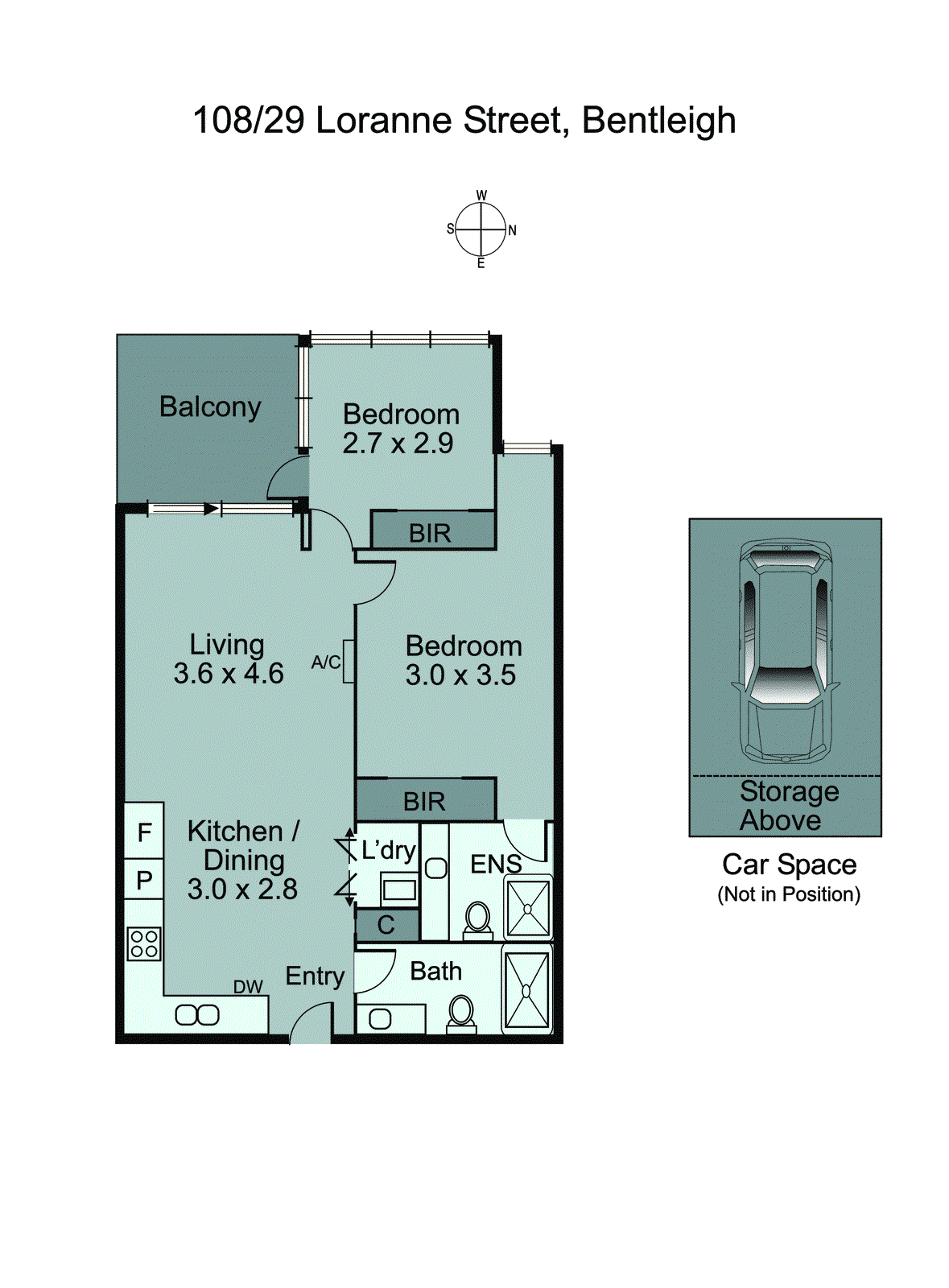 108/29 Loranne Street, Bentleigh VIC 3204 - Floorplan