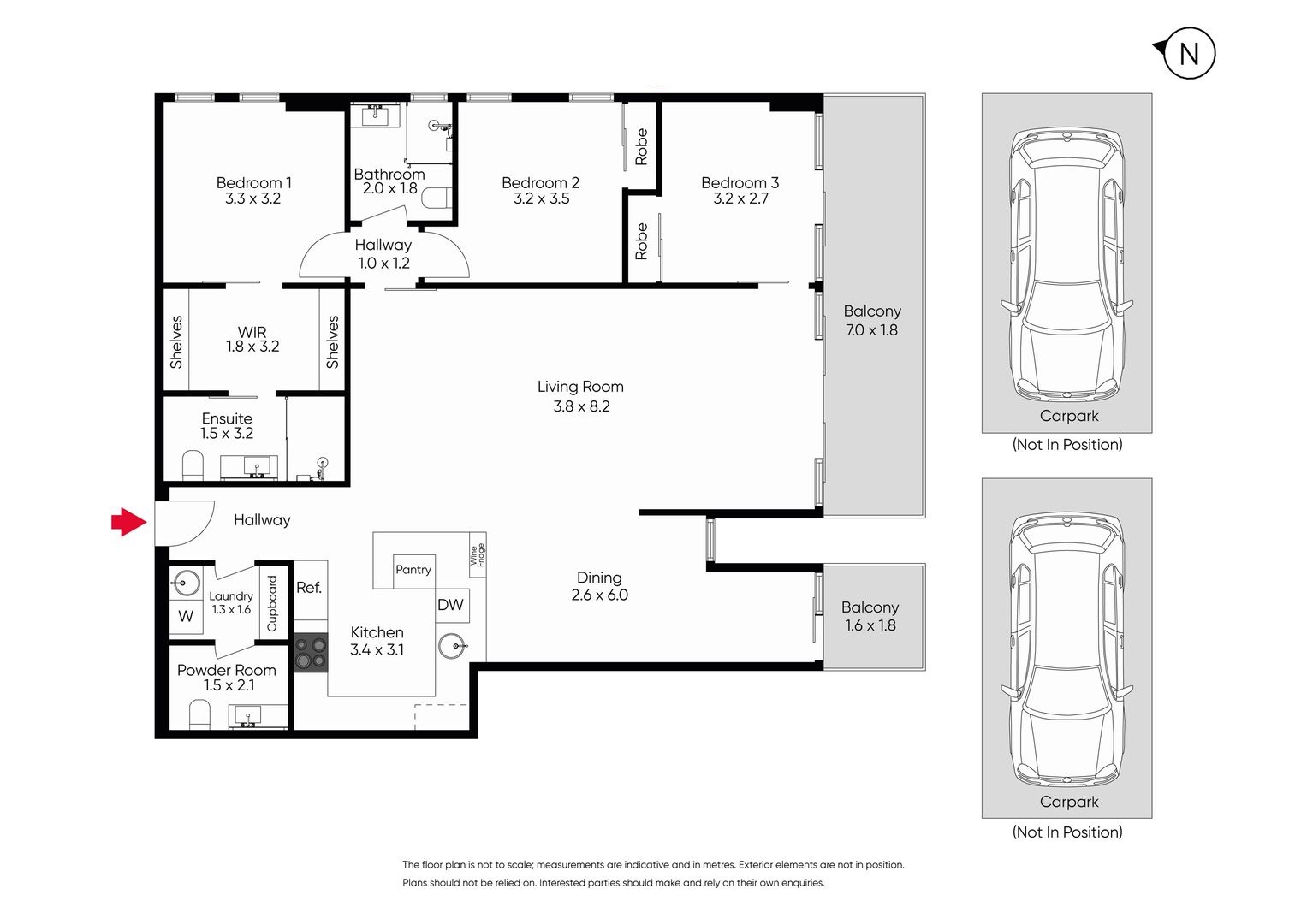 108/35 Marine Parade, ST KILDA VIC 3182 - Floorplan