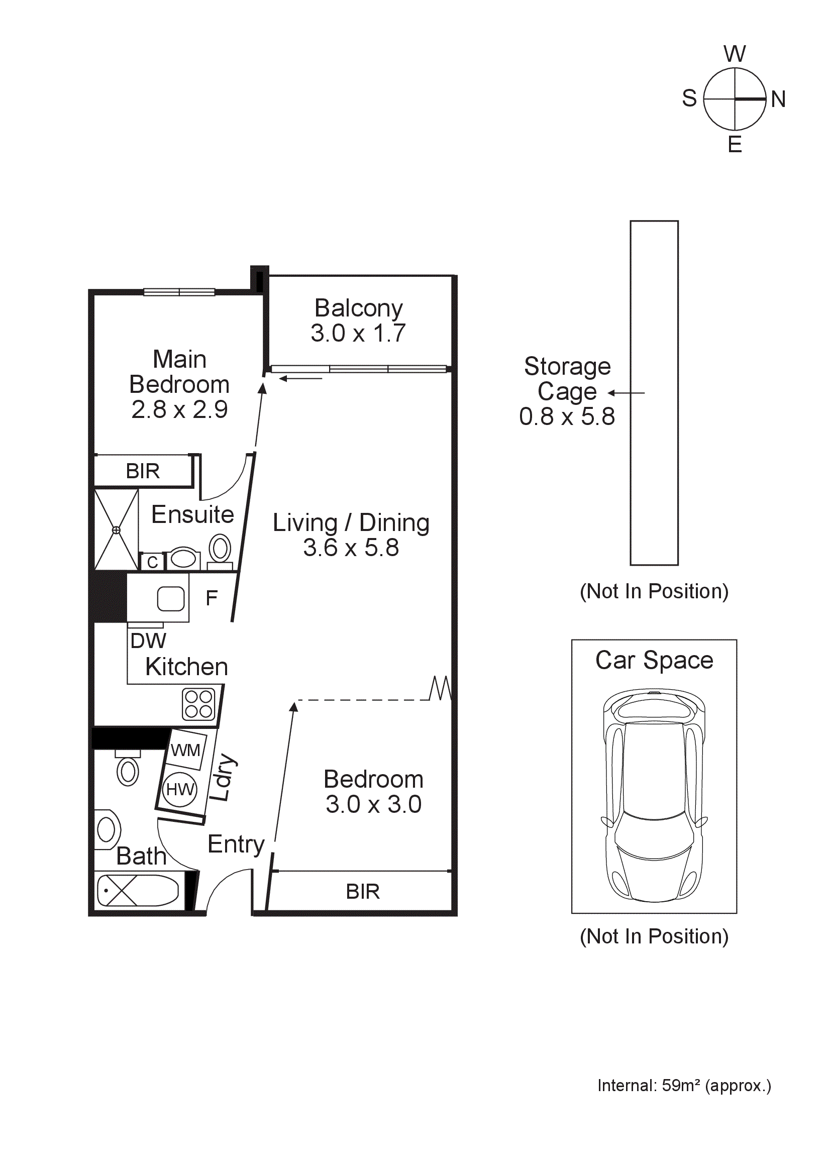 108/539 St Kilda Road, Melbourne VIC 3004 - Floorplan