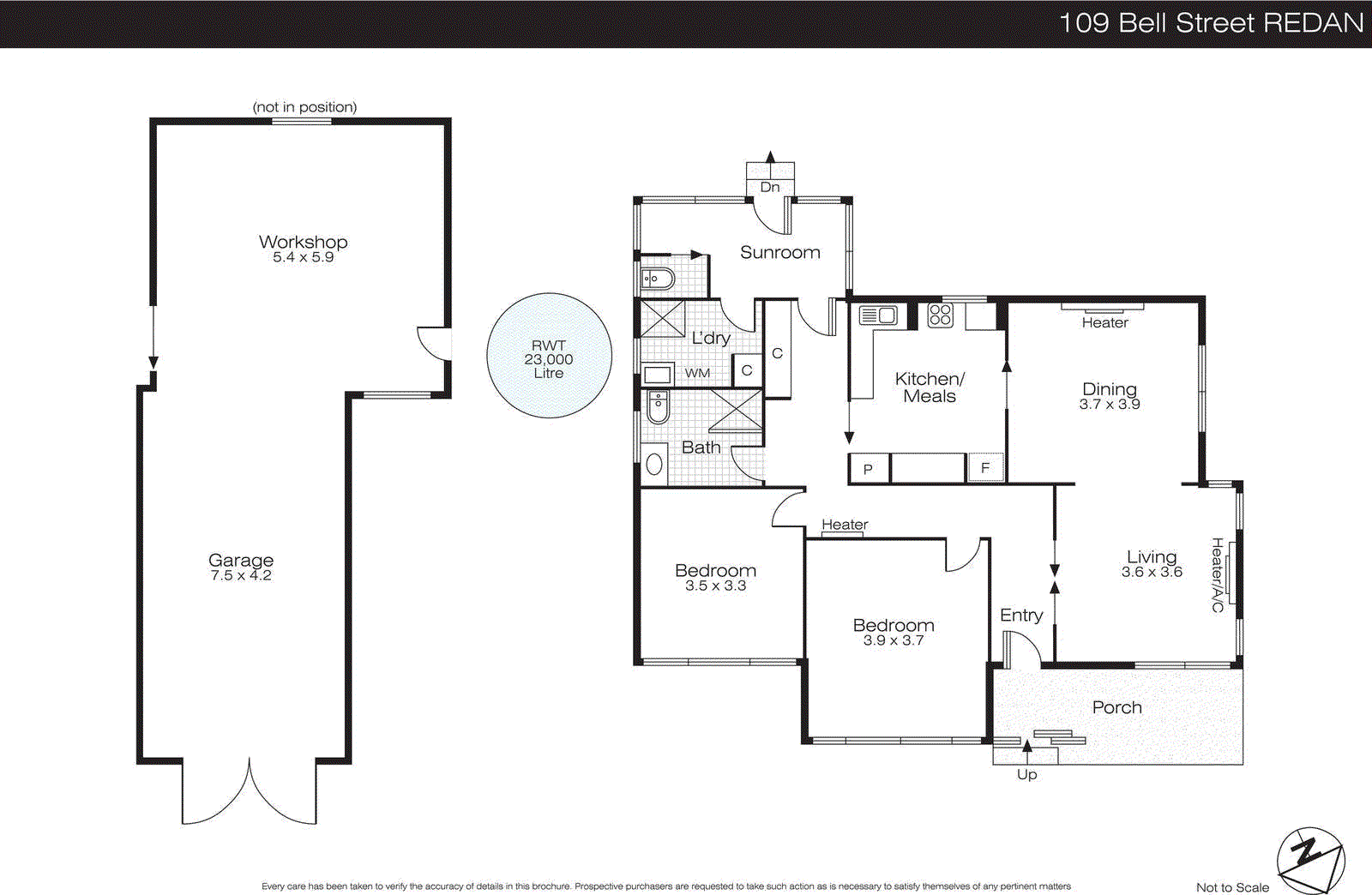 109 Bell Street, Redan VIC 3350 - Floorplan