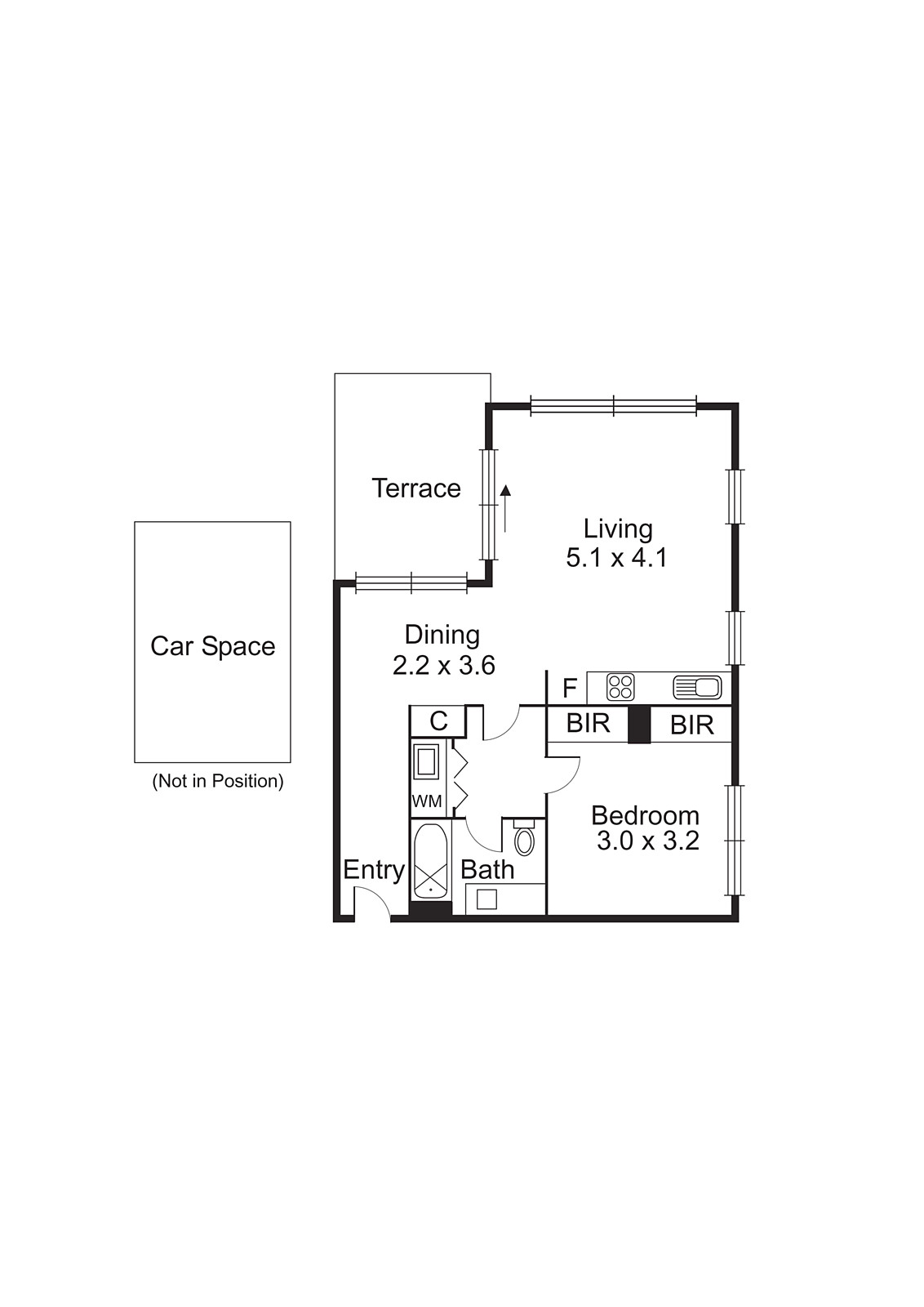 10/9 Bent Street, Bentleigh VIC 3204 - Floorplan