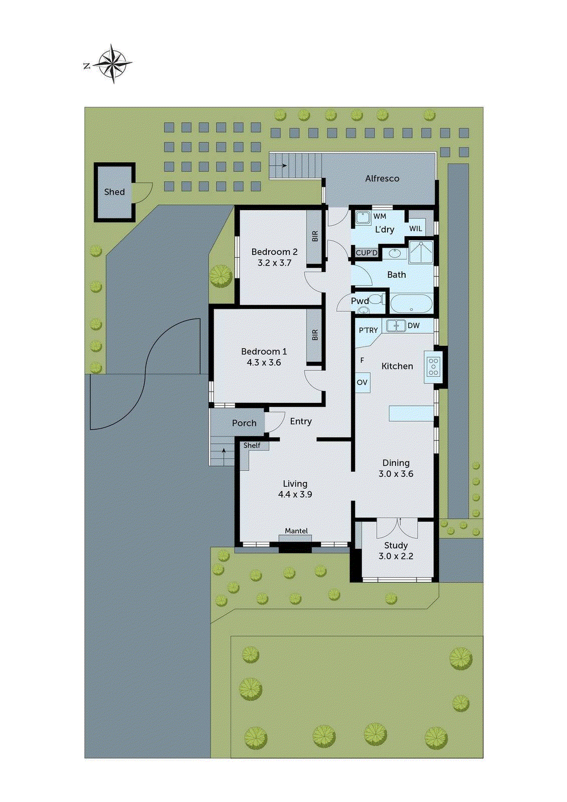 109 Boundary Road, Newcomb VIC 3219 - Floorplan