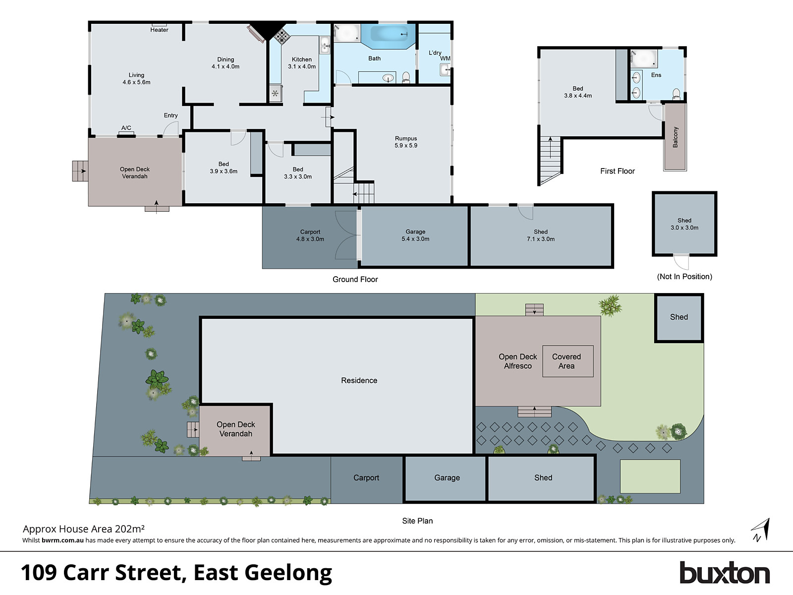 109 Carr Street, East Geelong VIC 3219 - Floorplan