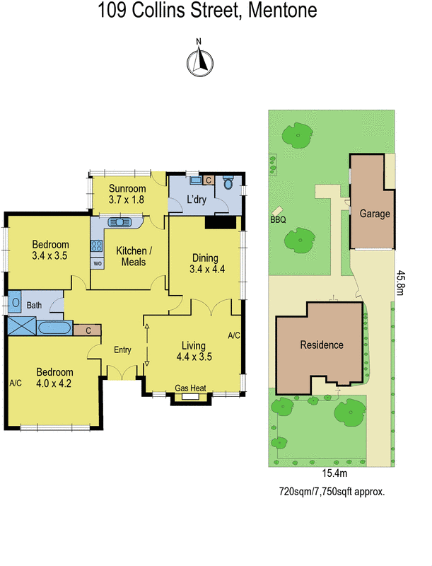 109 Collins Street, Mentone VIC 3194 - Floorplan