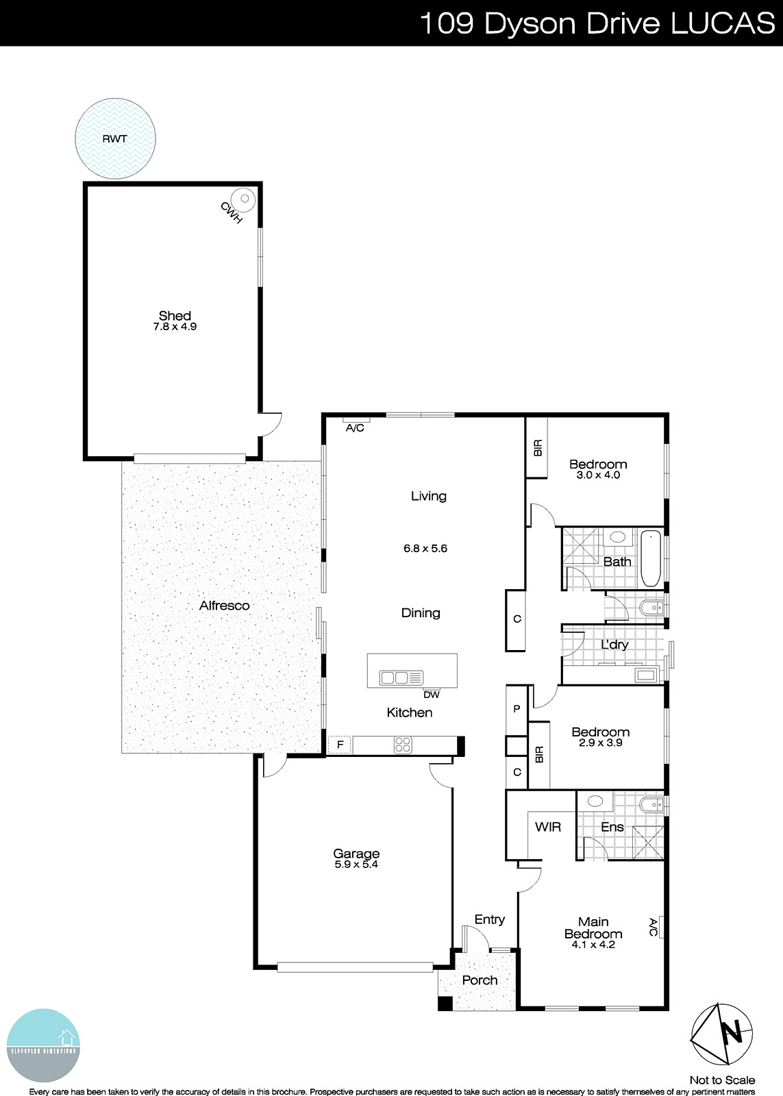 109 Dyson Drive, Alfredton VIC 3350 - Floorplan