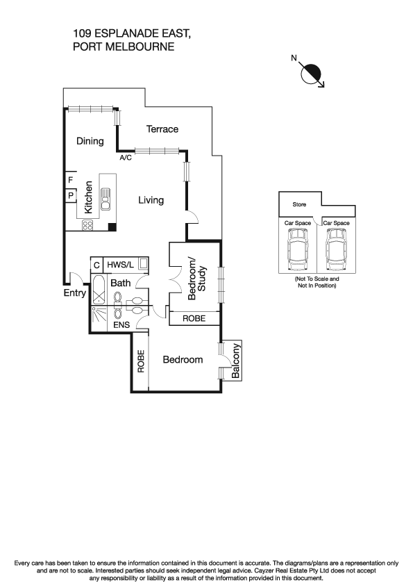 109 Esplanade East, PORT MELBOURNE VIC 3207 - Floorplan