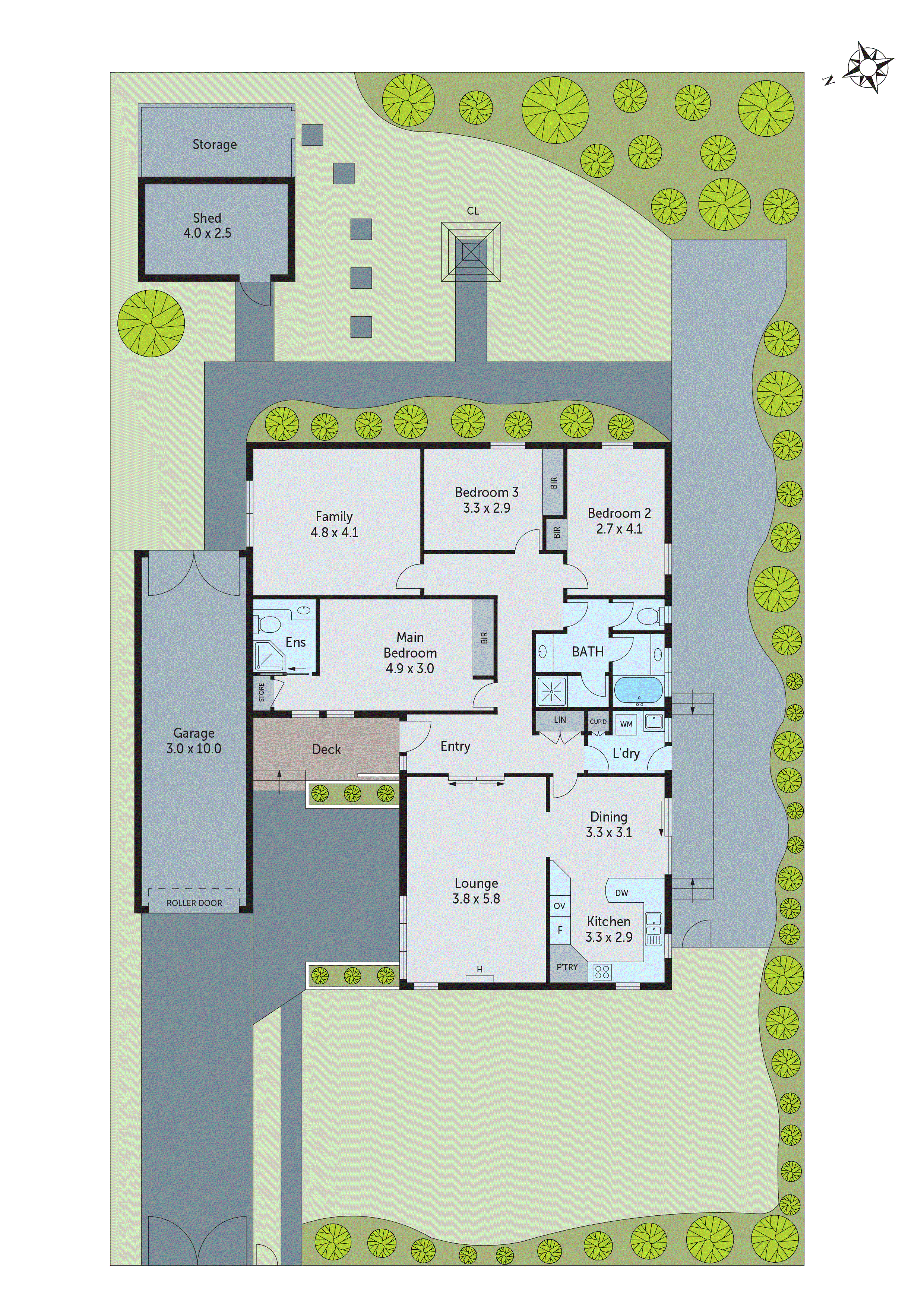 109 South Valley Road, Highton VIC 3216 - Floorplan