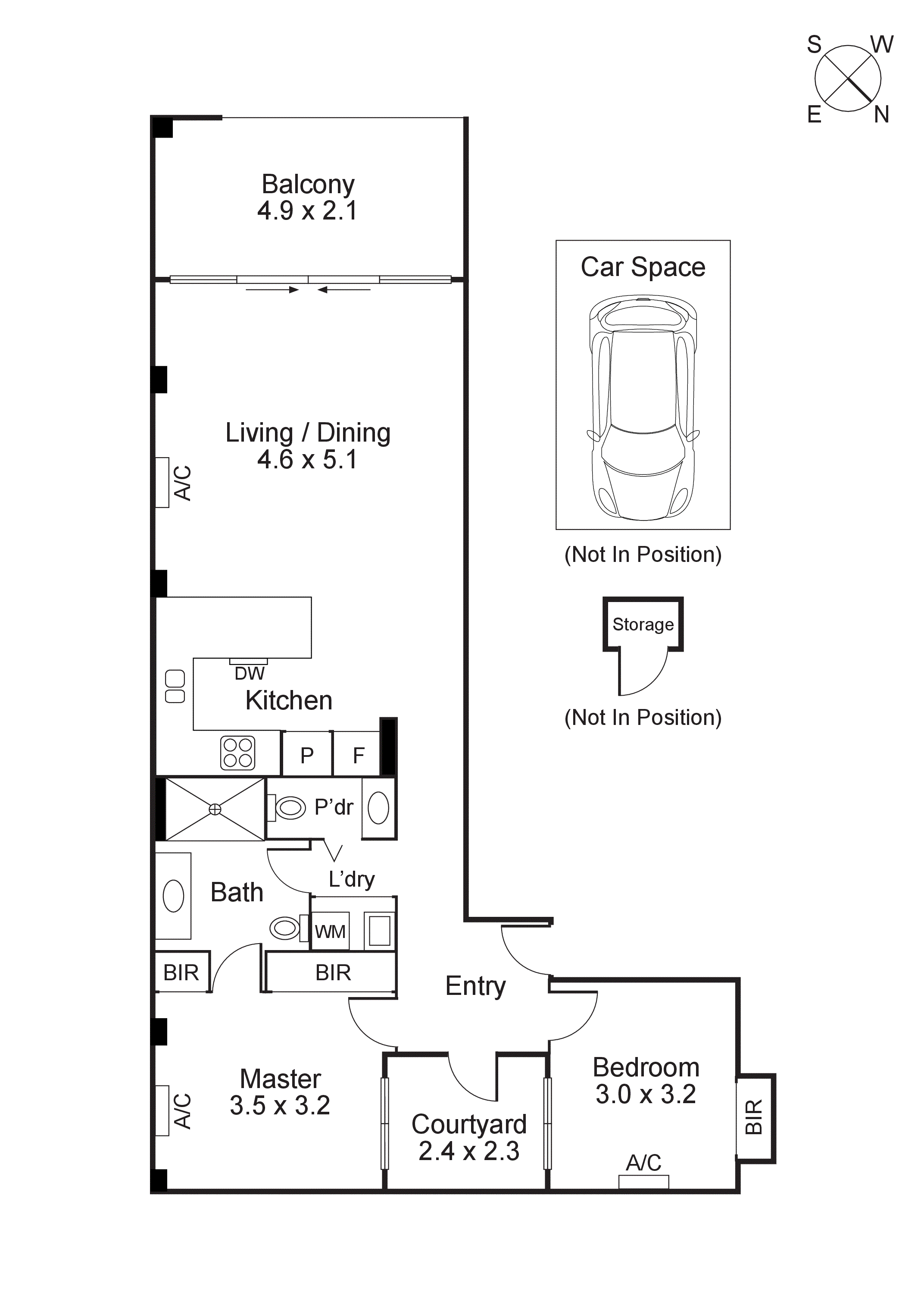 10/9 Waltham Street, Sandringham VIC 3191 - Floorplan