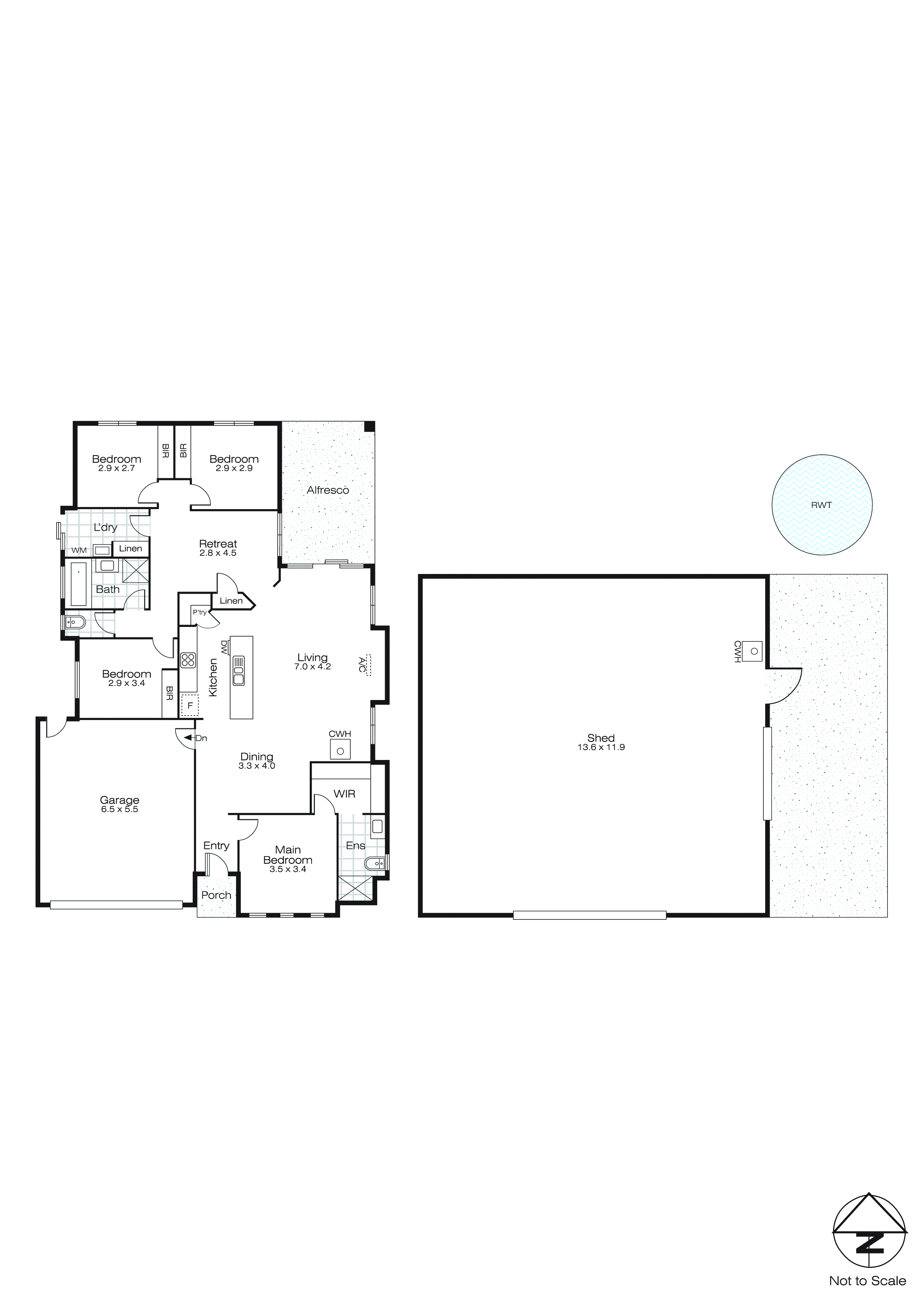 1091 Addington Road, Ascot VIC 3364 - Floorplan