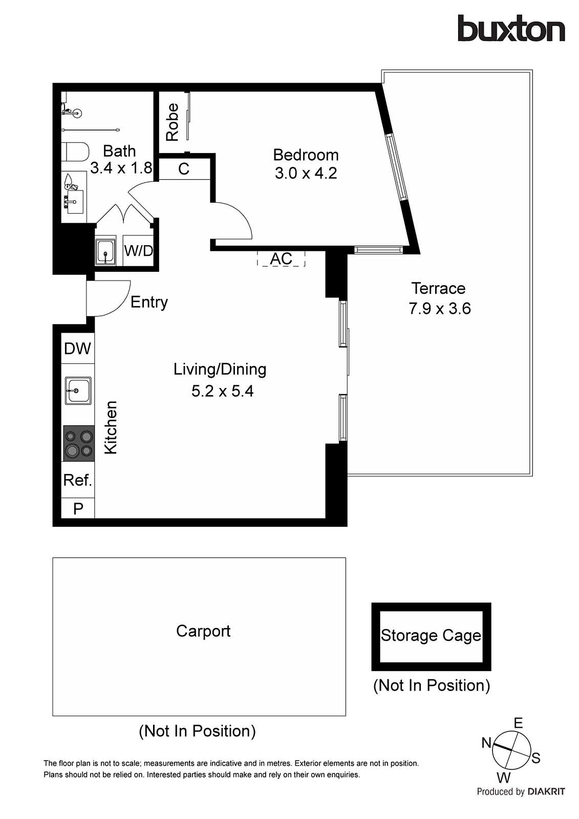 109/105 Nott Street, Port Melbourne VIC 3207 - Floorplan