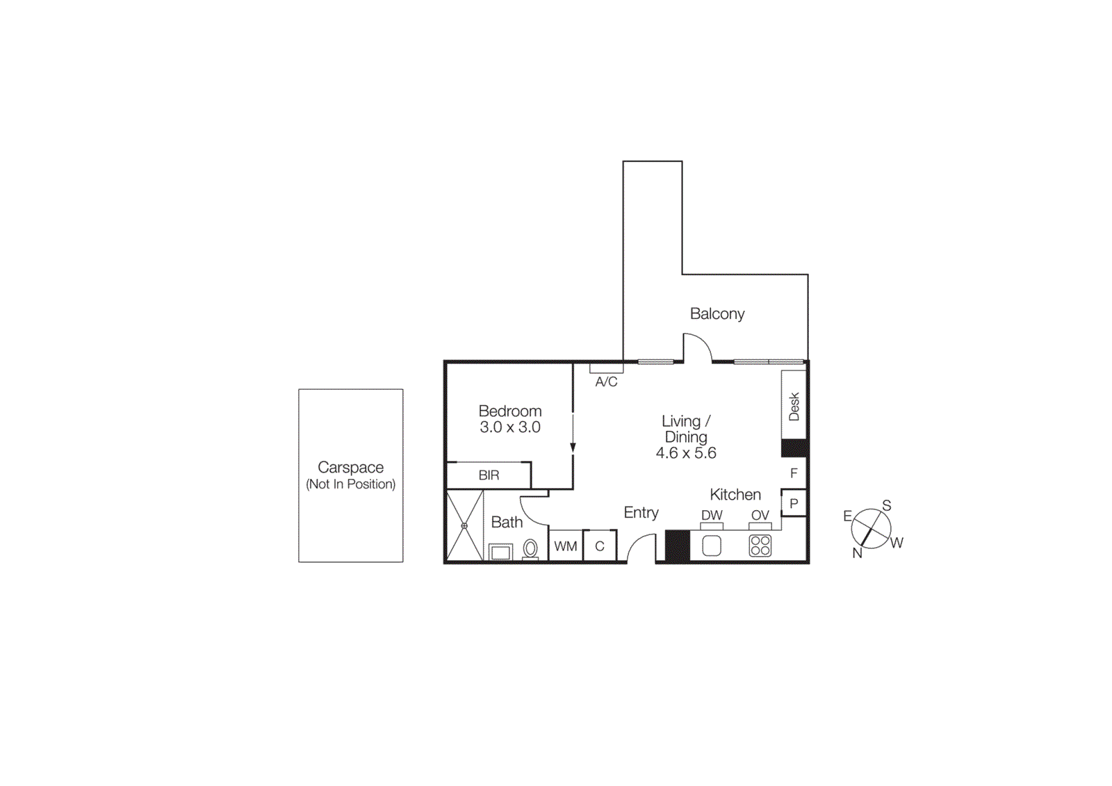 109/122 Ormond Road, Elwood VIC 3184 - Floorplan