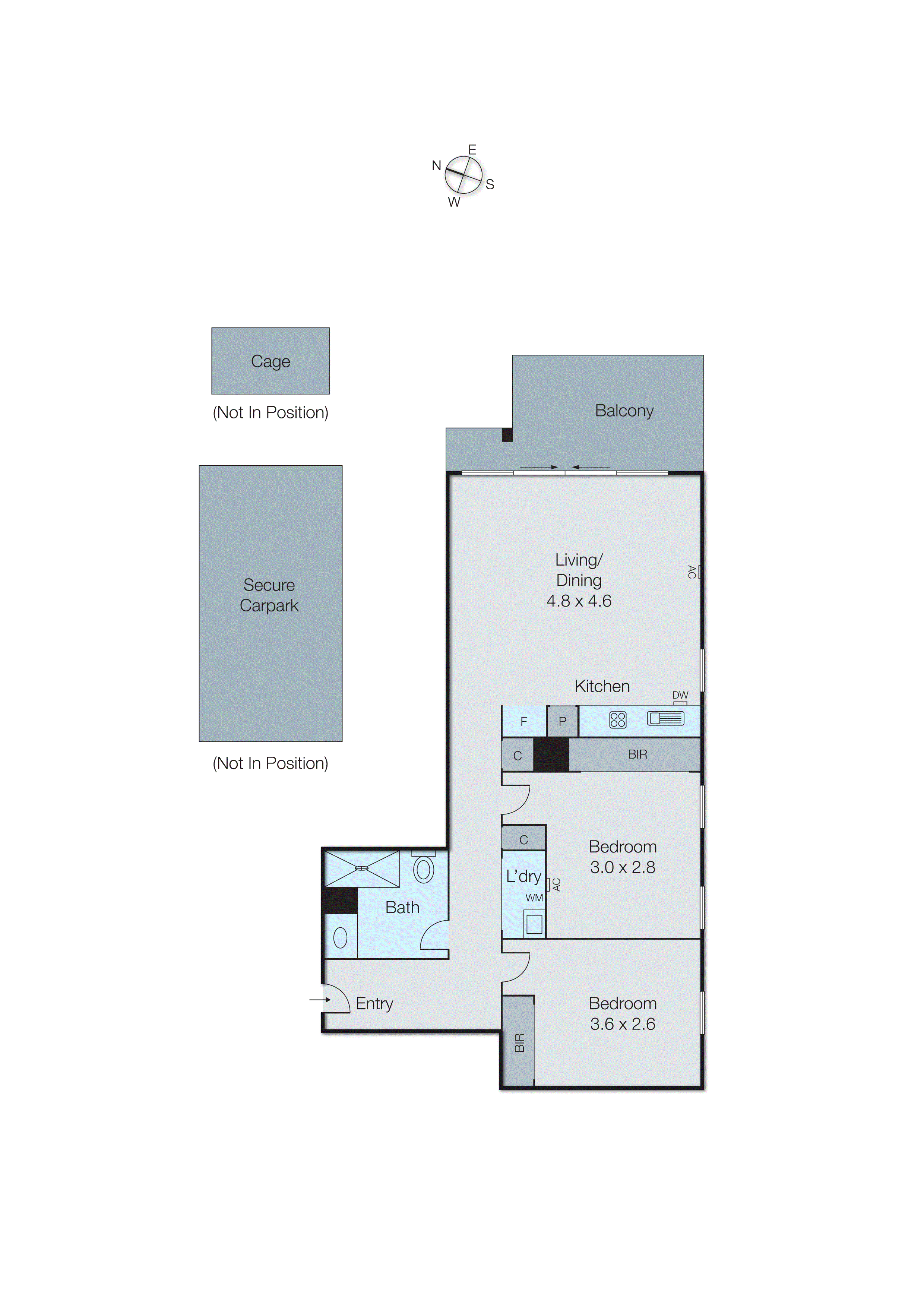 109/27 Bent Street, Bentleigh VIC 3204 - Floorplan