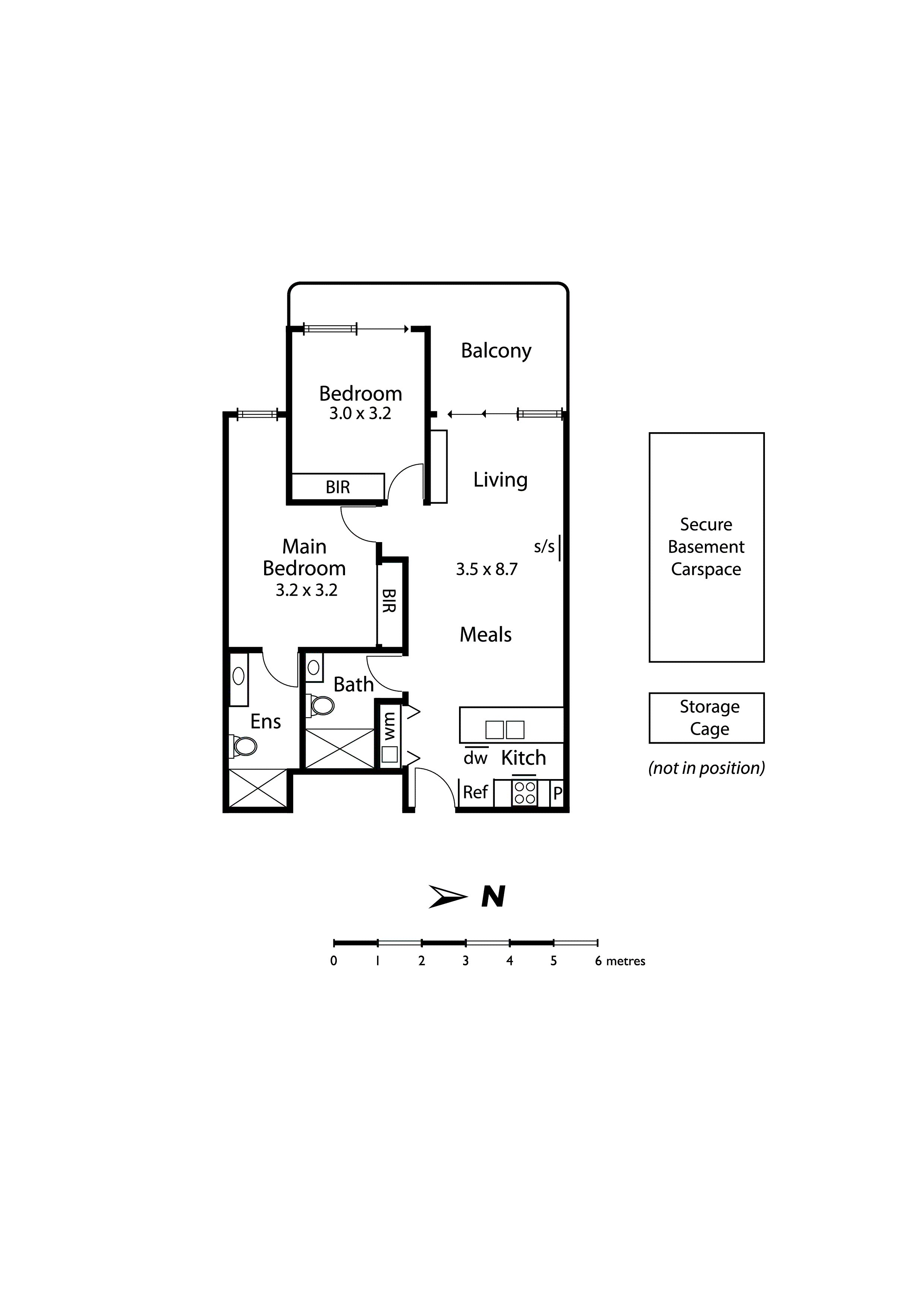 109/4 Littlewood Street, Hampton VIC 3188 - Floorplan