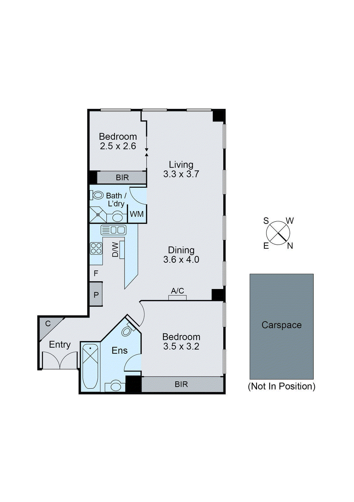 109/442 St Kilda Road, Melbourne VIC 3004 - Floorplan