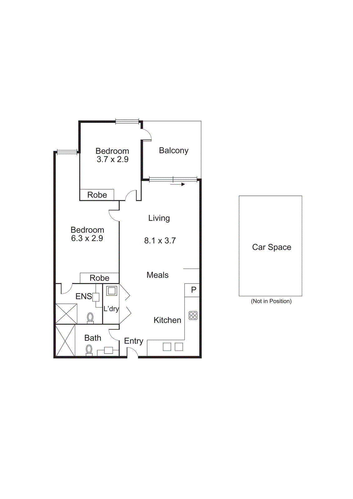 109/6 Dart Street, Highett VIC 3190 - Floorplan