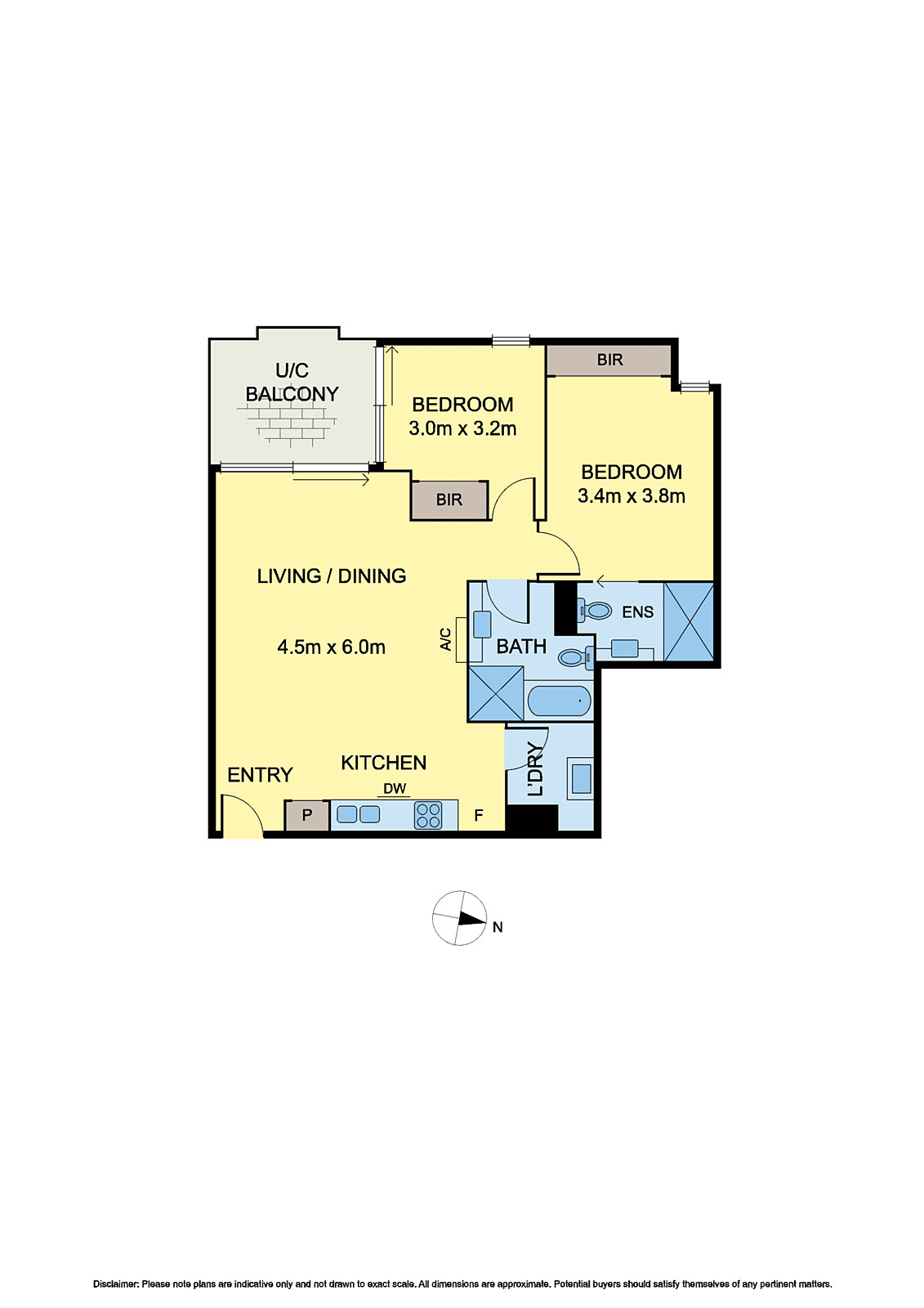 10/96 Mercer Street, Geelong VIC 3220 - Floorplan
