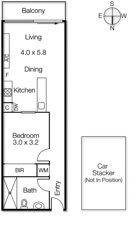 109/72 Acland Street, St Kilda VIC 3182 - Floorplan
