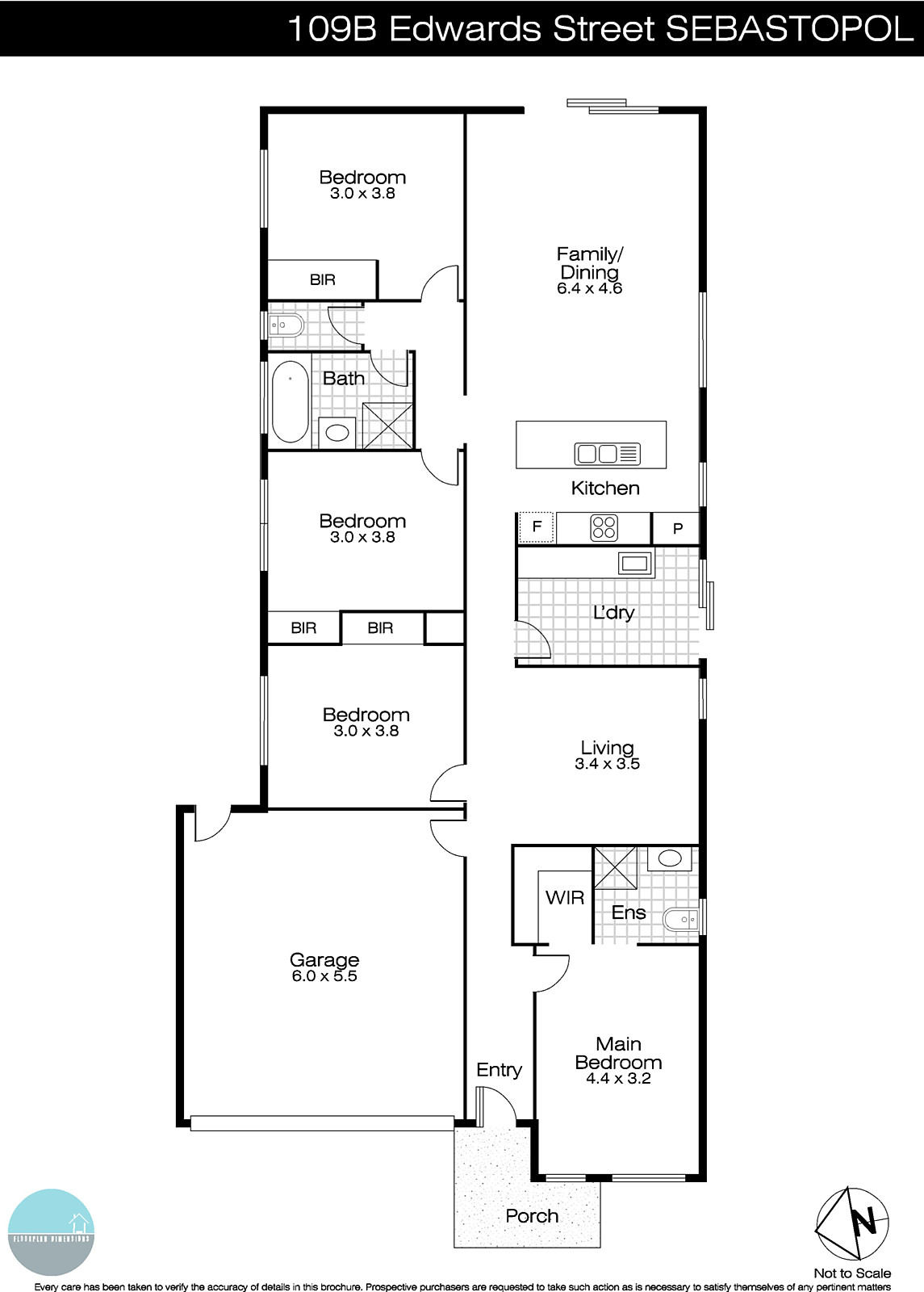 109B Edwards Street, Sebastopol VIC 3356 - Floorplan