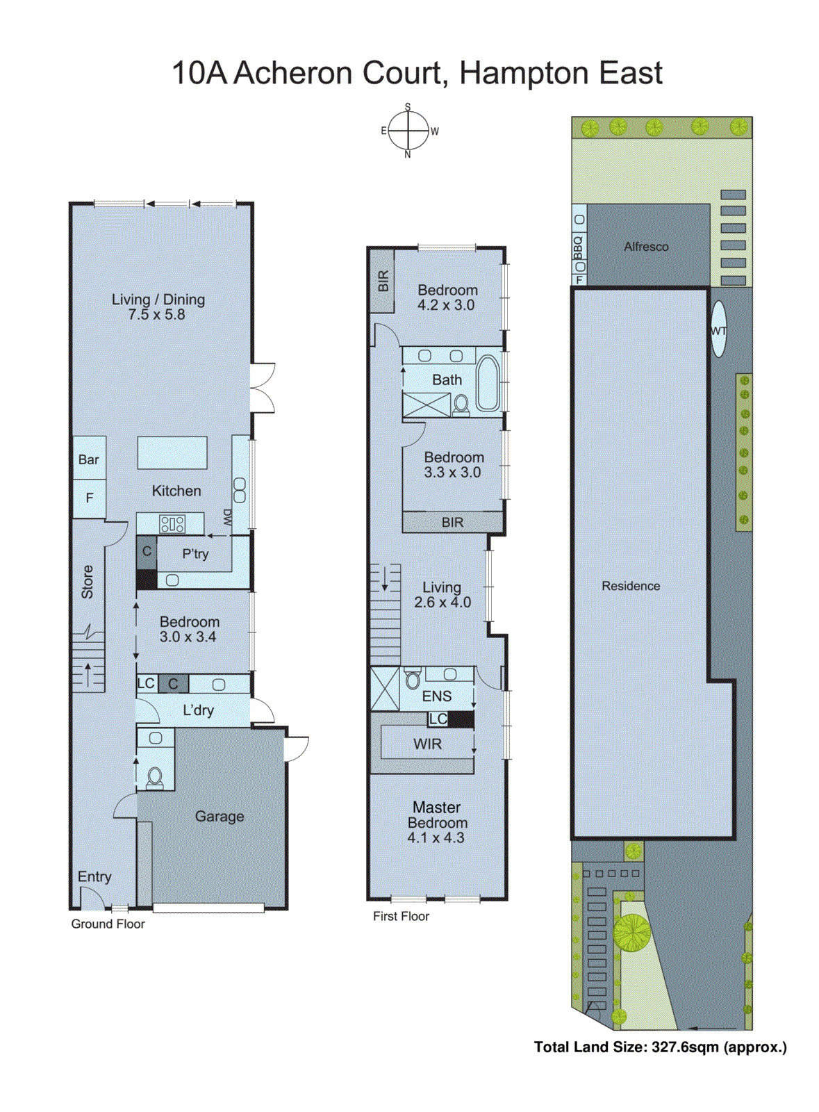 10A Acheron Court, Hampton East VIC 3188 - Floorplan