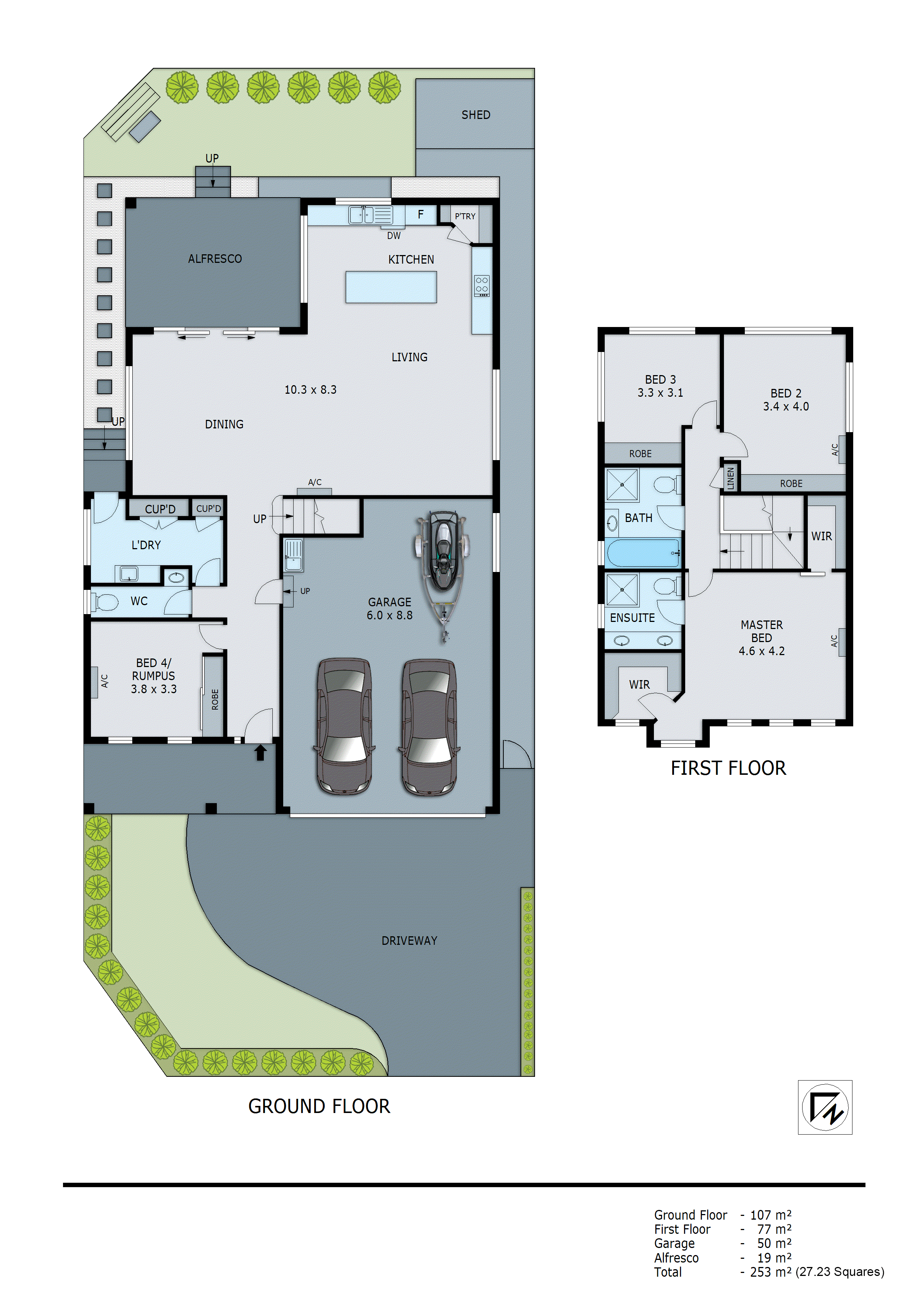 10A Chute Street, Mordialloc VIC 3195 - Floorplan