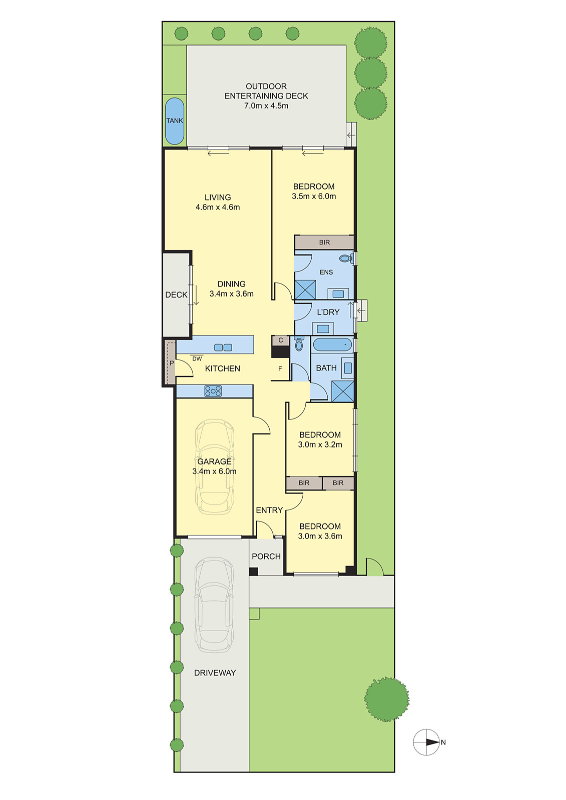 10A Hillford Street, Newcomb VIC 3219 - Floorplan