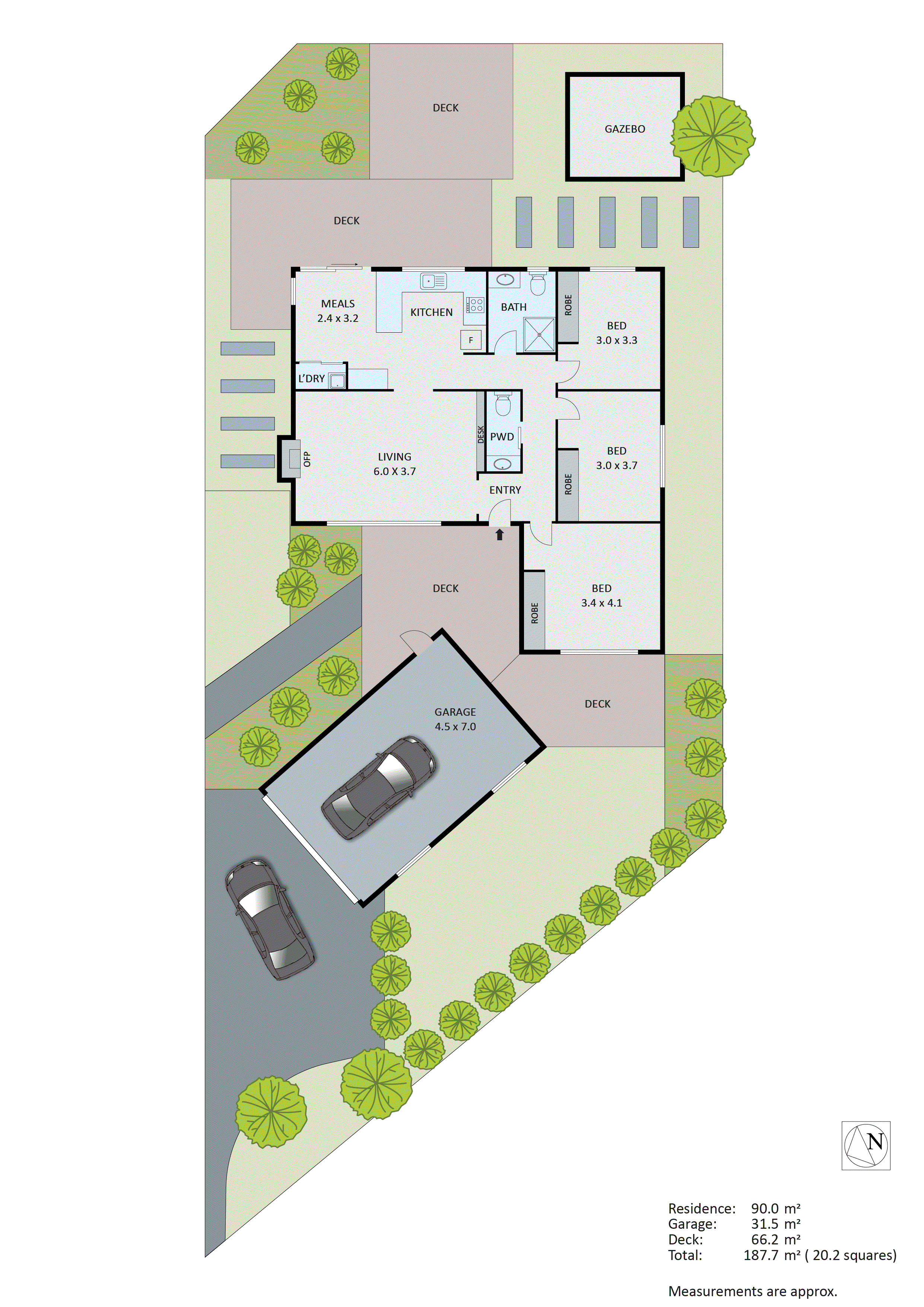 10A Waratah Avenue, Mordialloc VIC 3195 - Floorplan