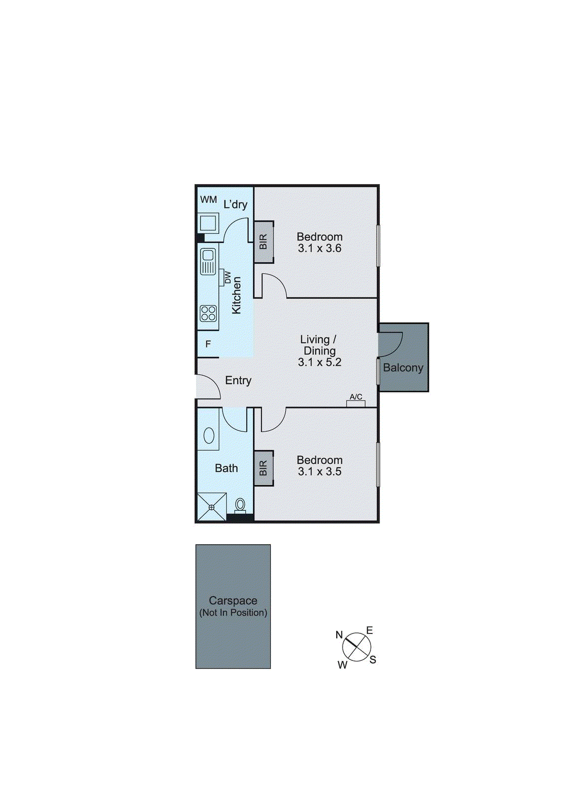 10A/1 Eildon Road, St Kilda VIC 3182 - Floorplan