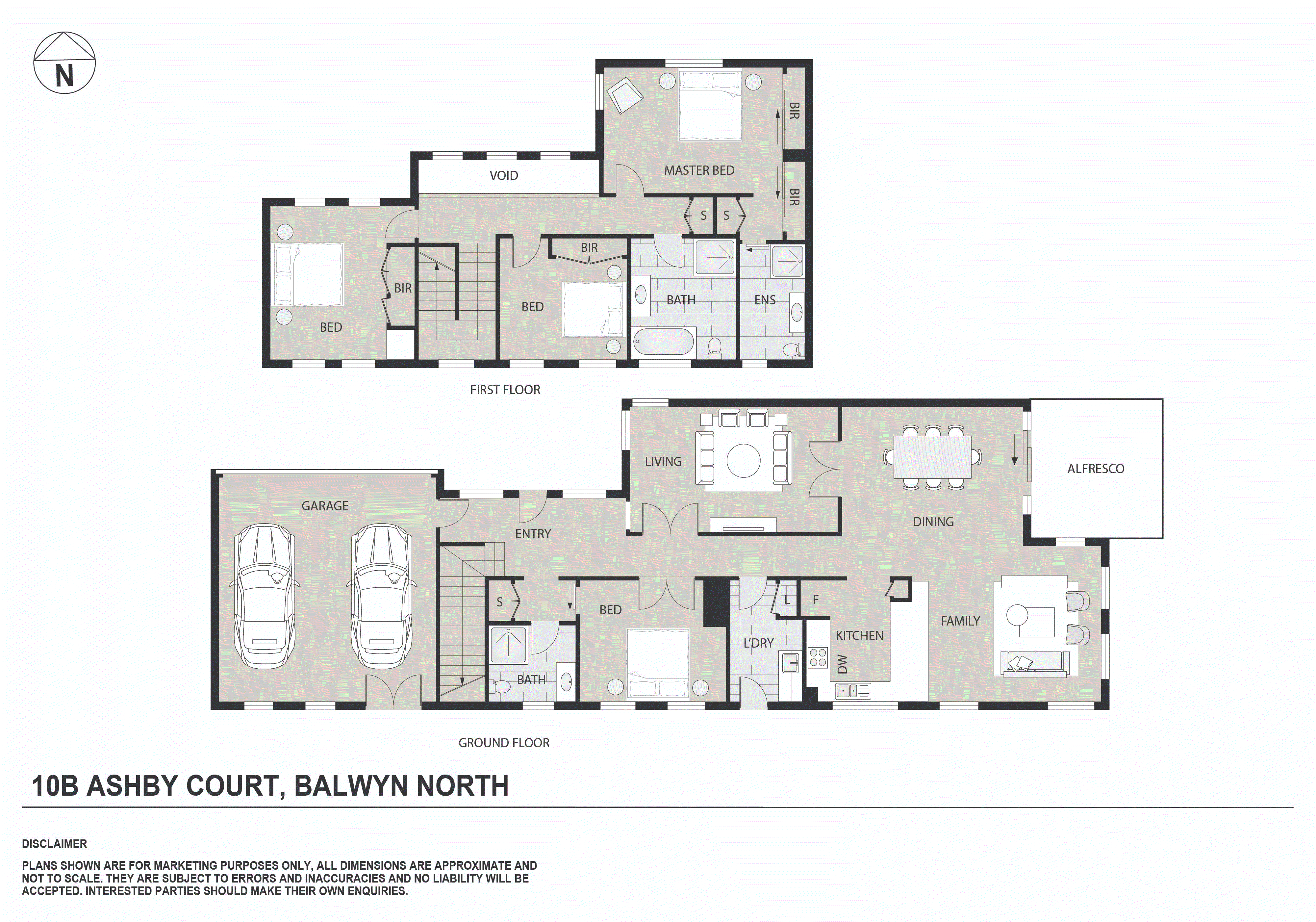 10B Ashby Court, Balwyn North VIC 3104 - Floorplan