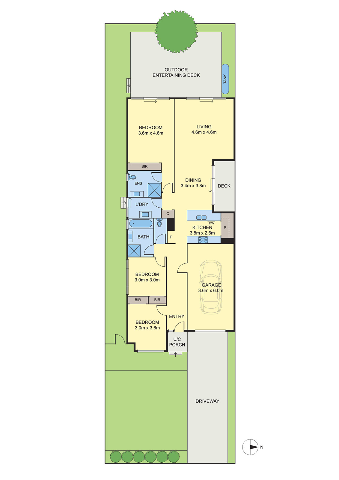 10B Hillford Street, Newcomb VIC 3219 - Floorplan